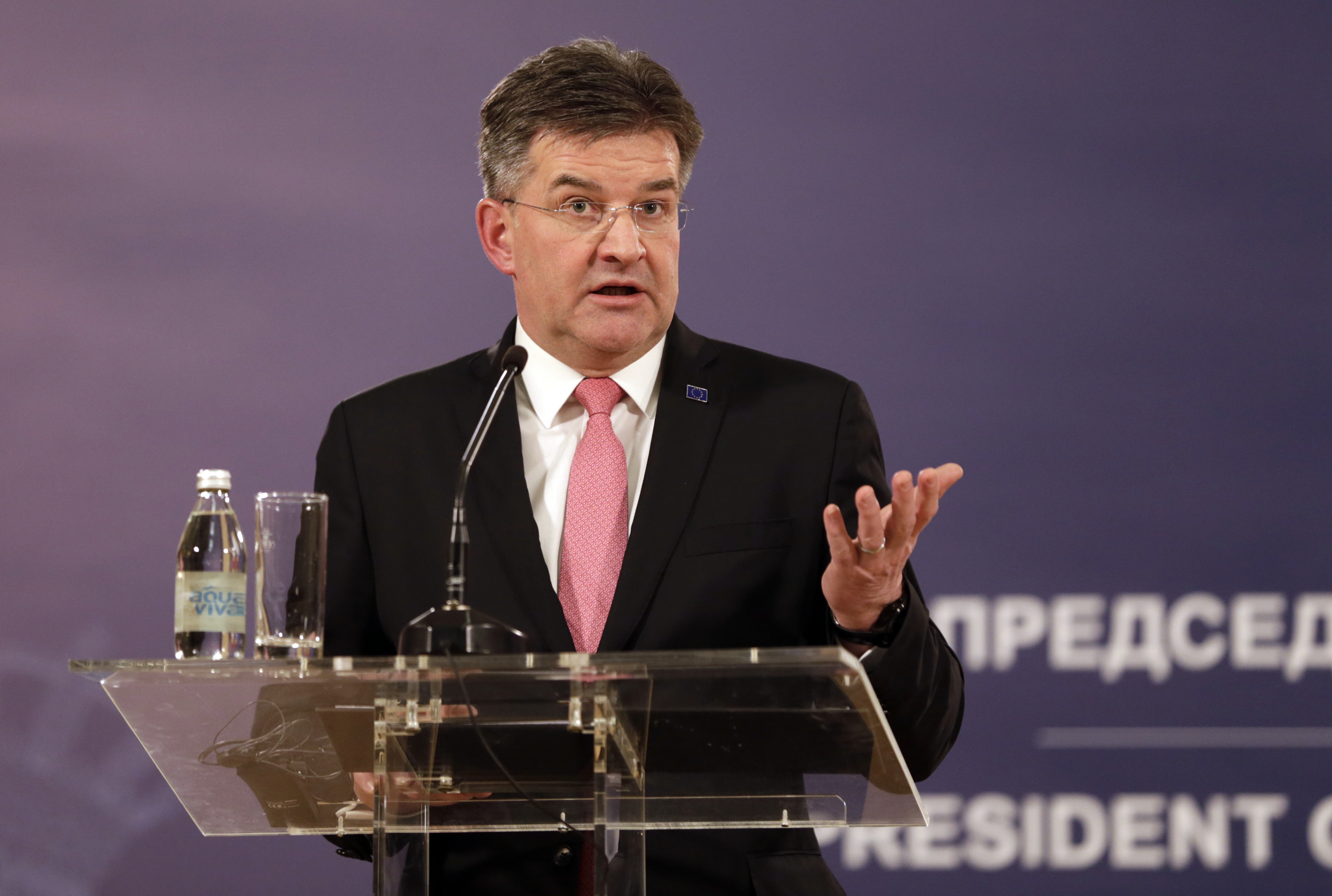 EU Special Representative for the Pristina-Belgrade Dialogue Miroslav Lajcak visits Belgrade