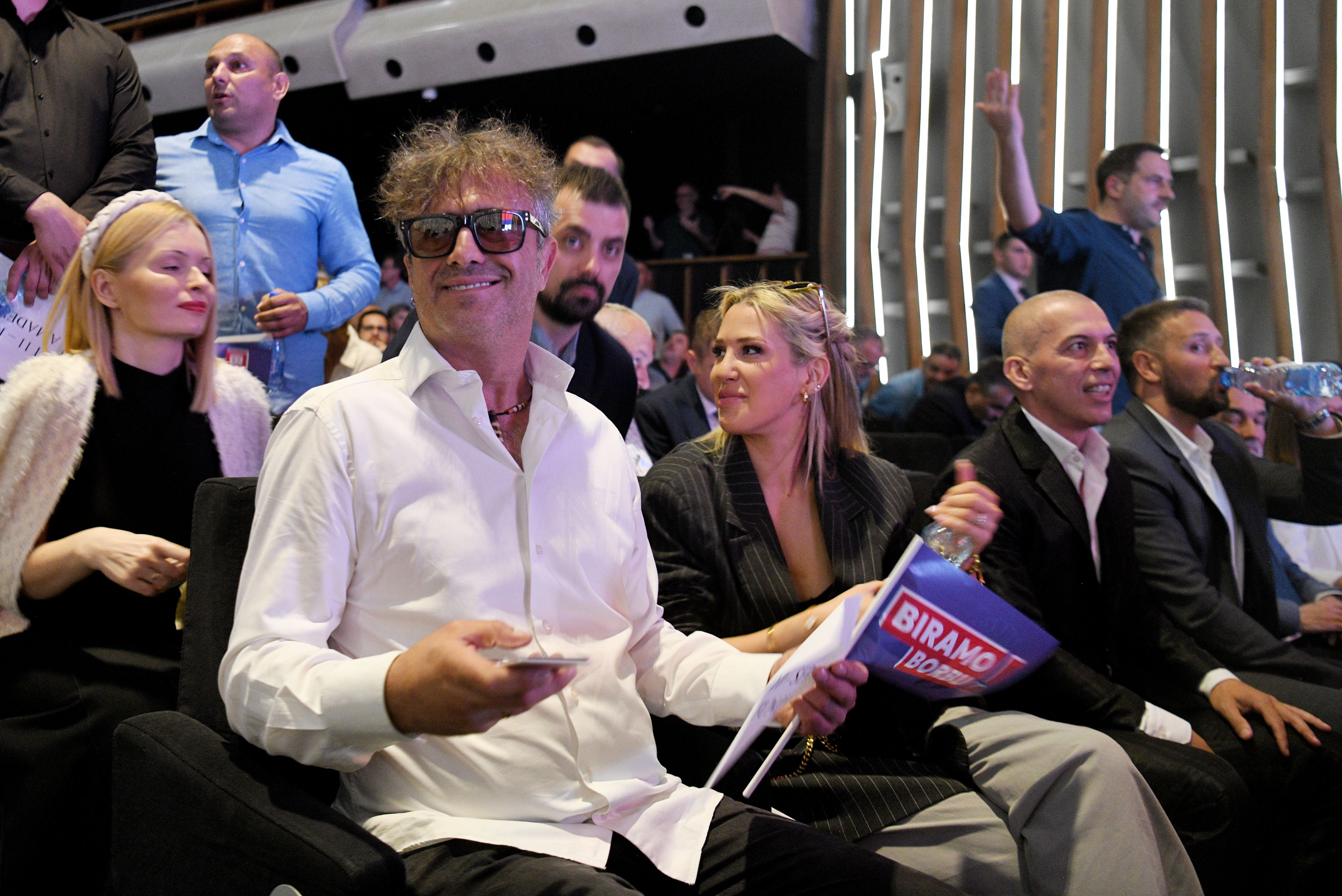 Beograd 27.05.2024. Koalicija Biram Borbu. Biram Beograd, predizborni skup, Dom sindikata, MTS dvorana Foto: Filip Krainčanić/Nova.rs