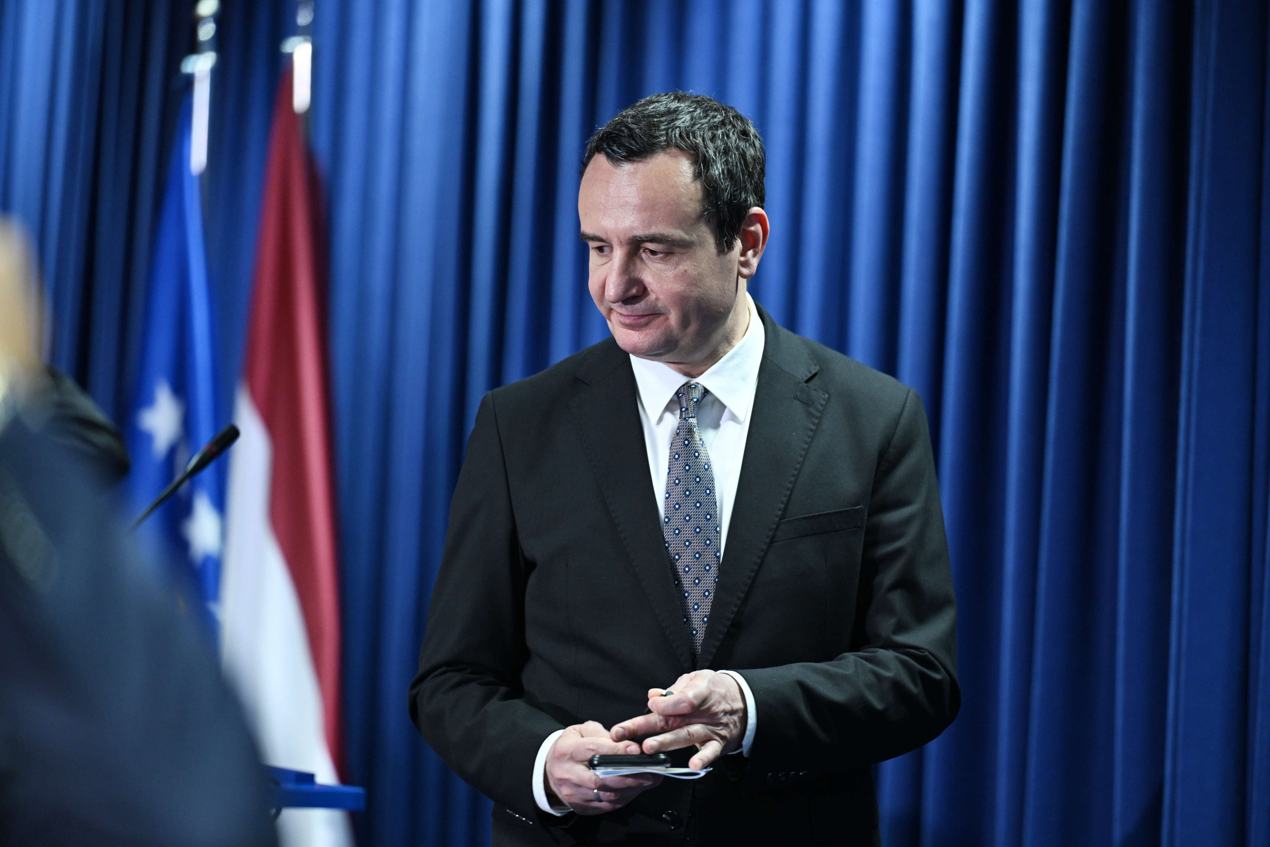 The Netherlands PM Rutte and Luxembourg's PM Bettel visit Kosovo