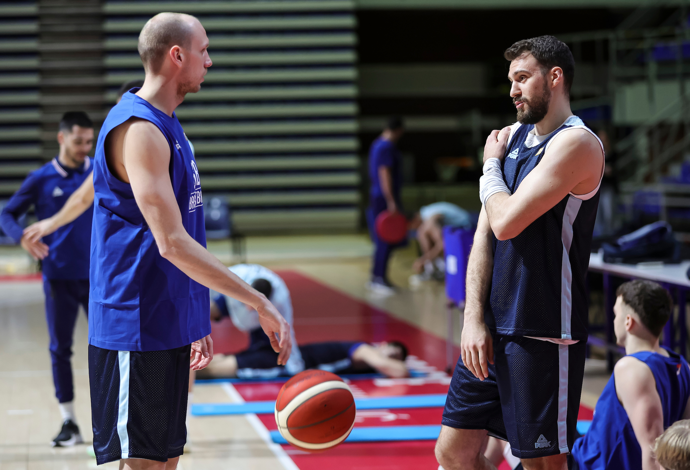 Trening kosarkaske reprezentacije Srbije