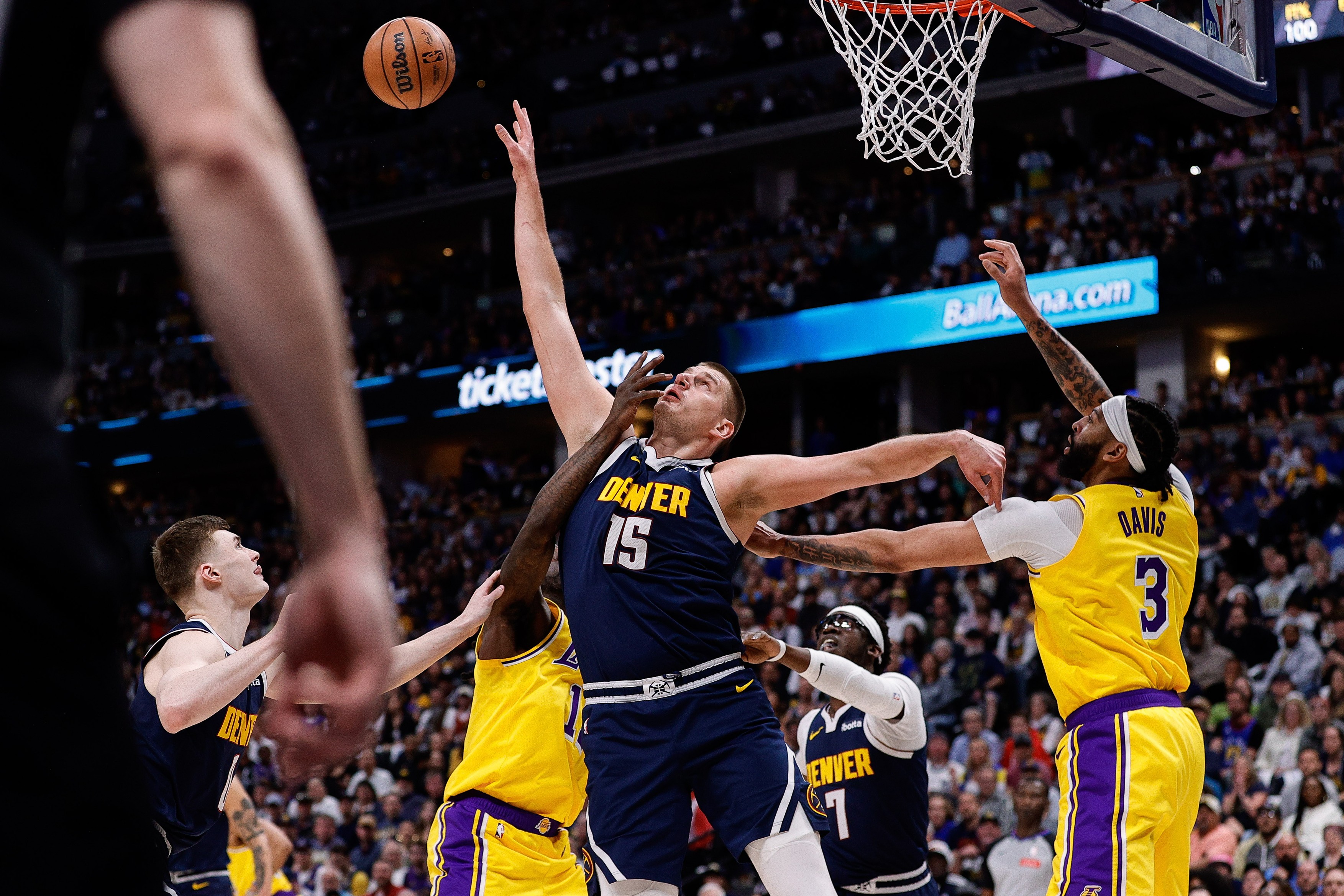 NBA: Playoffs-Los Angeles Lakers at Denver Nuggets