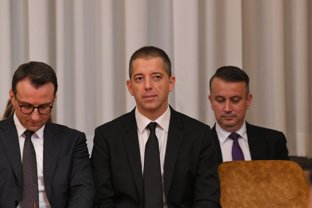 Beograd, 29.03.2024. Palata Srbija, Aleksandar Vučić obraćanje povodom političkih pitanja Foto: Amir Hamzagić/Nova.rs