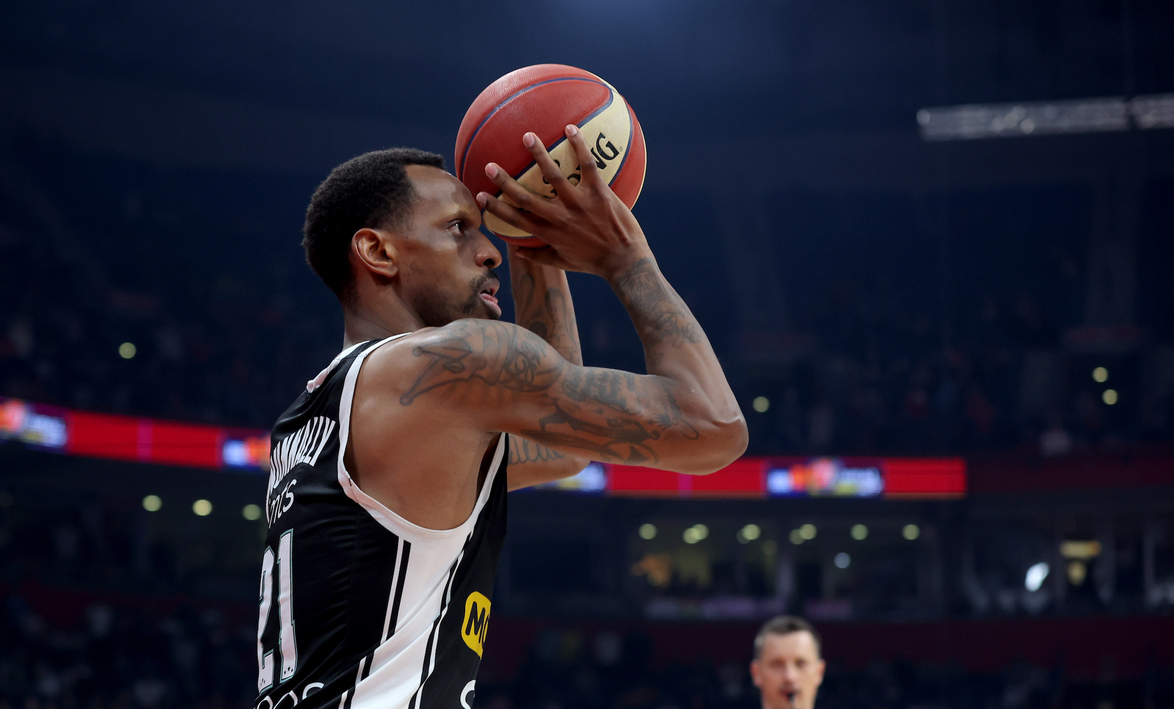 James Nunnally Crvena Zvezda - Partizan, ABA Liga, Belgrade, Serbia on Jan. 28, 2024.
photo: Pedja Milosavljevic/STARSPORT