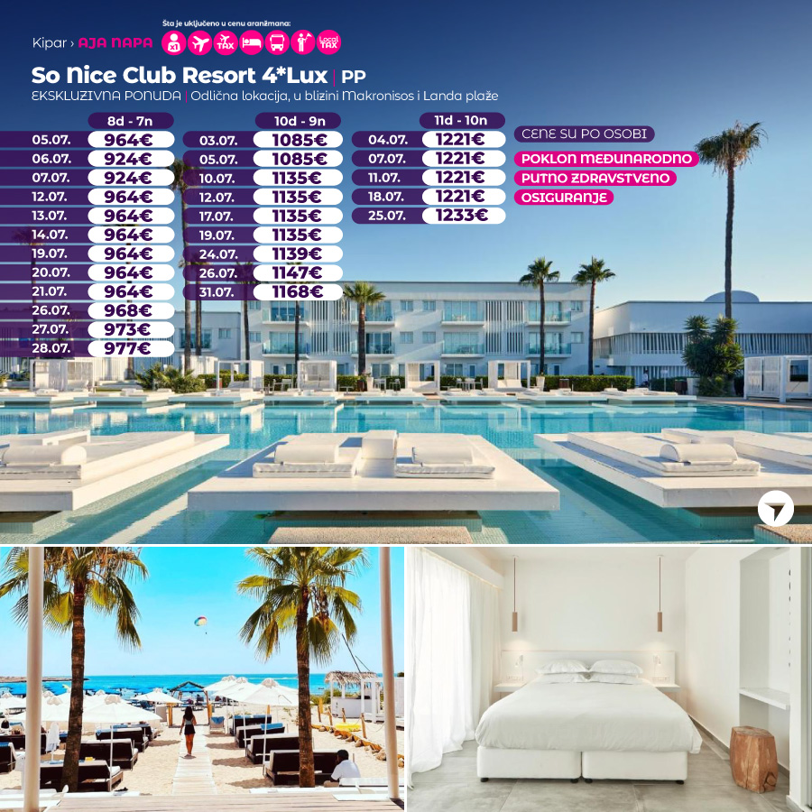 PR, Putovanja, Wayout, Leto 2024, Letovanje, Kipar, Hoteli Kipar,