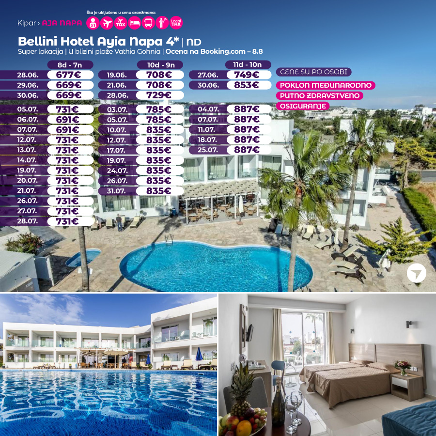 PR, Putovanja, Wayout, Leto 2024, Letovanje, Kipar, Hoteli Kipar,