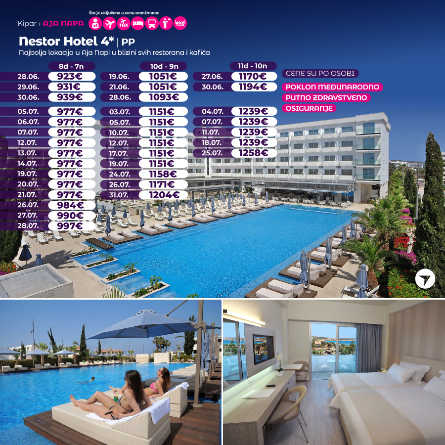 PR, Putovanja, Wayout, Leto 2024, Letovanje, Kipar, Hoteli Kipar,