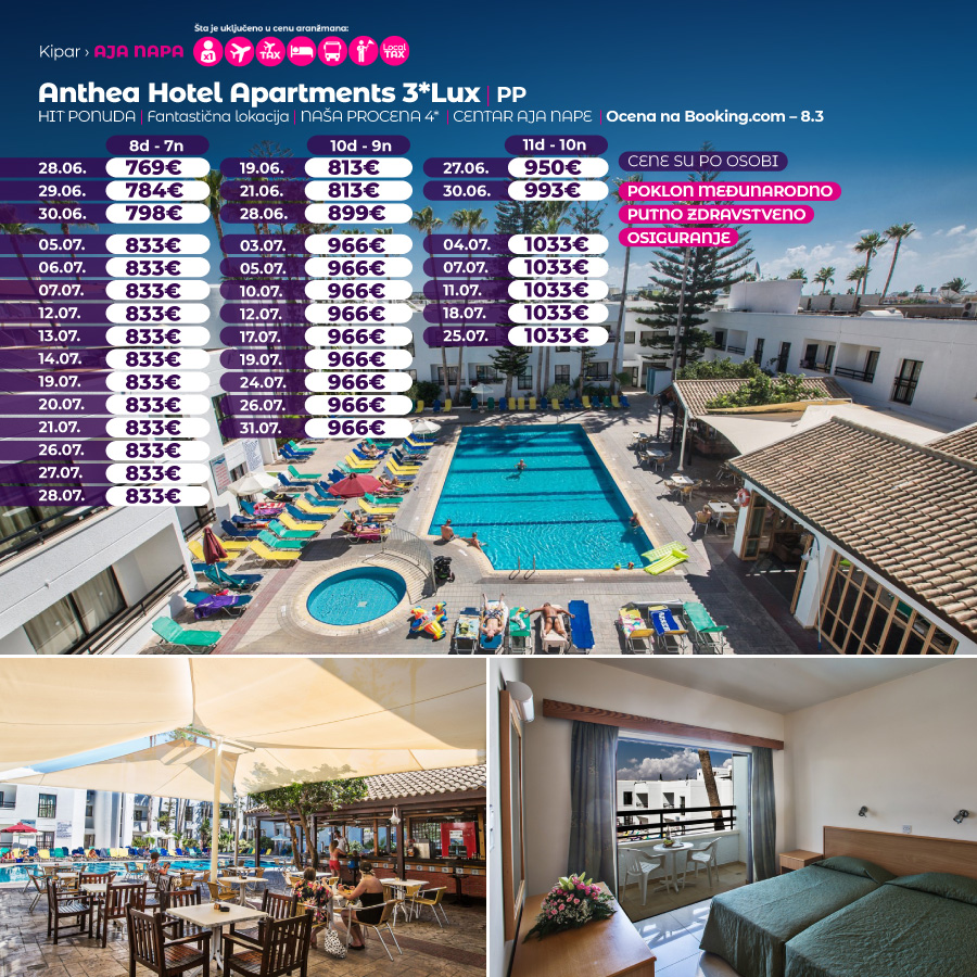 PR, Putovanja, Wayout, Leto 2024, Letovanje, Kipar, Hoteli Kipar,