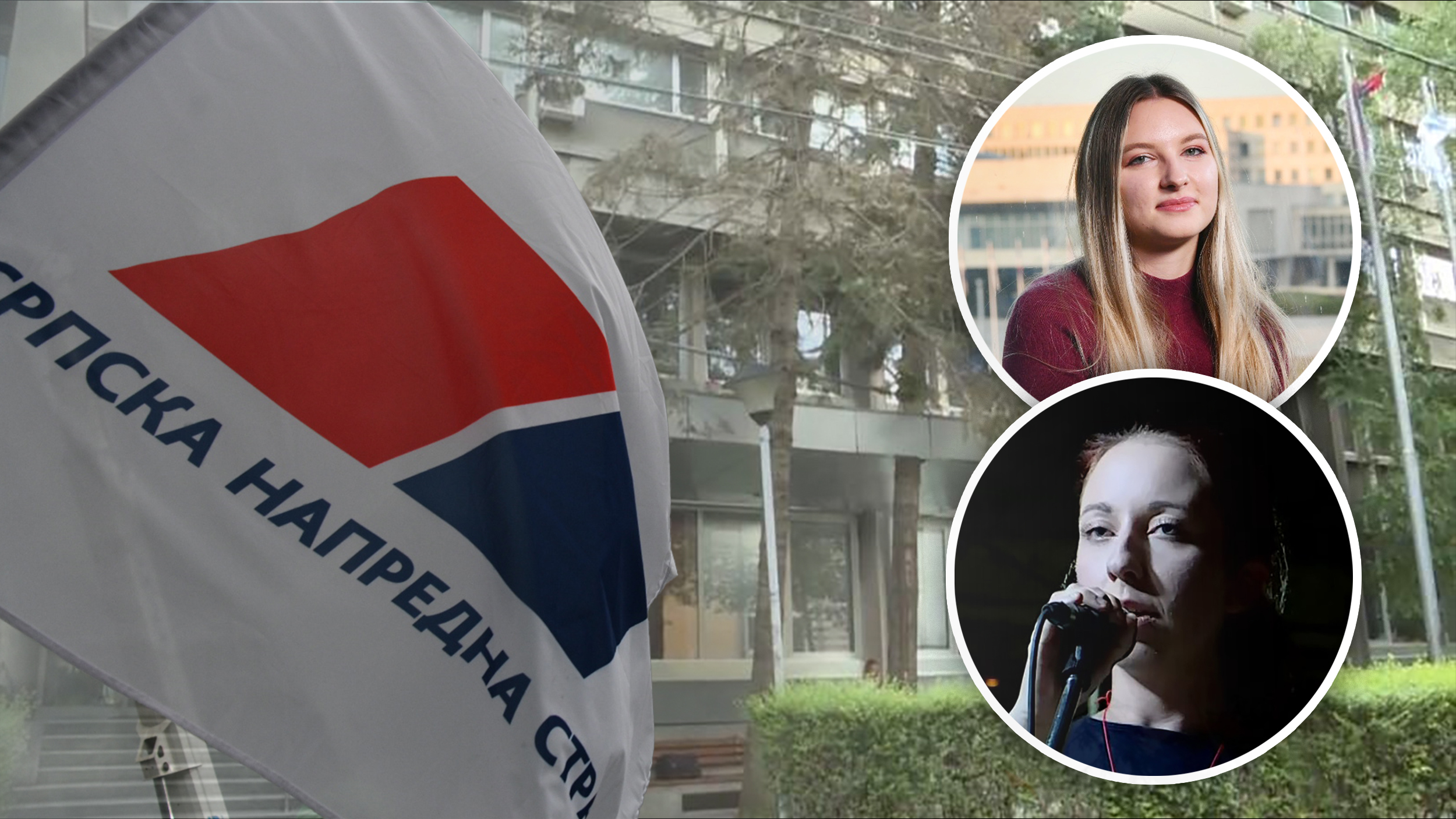 Emilija Milenković, Milica Kostin, FPN, SNS