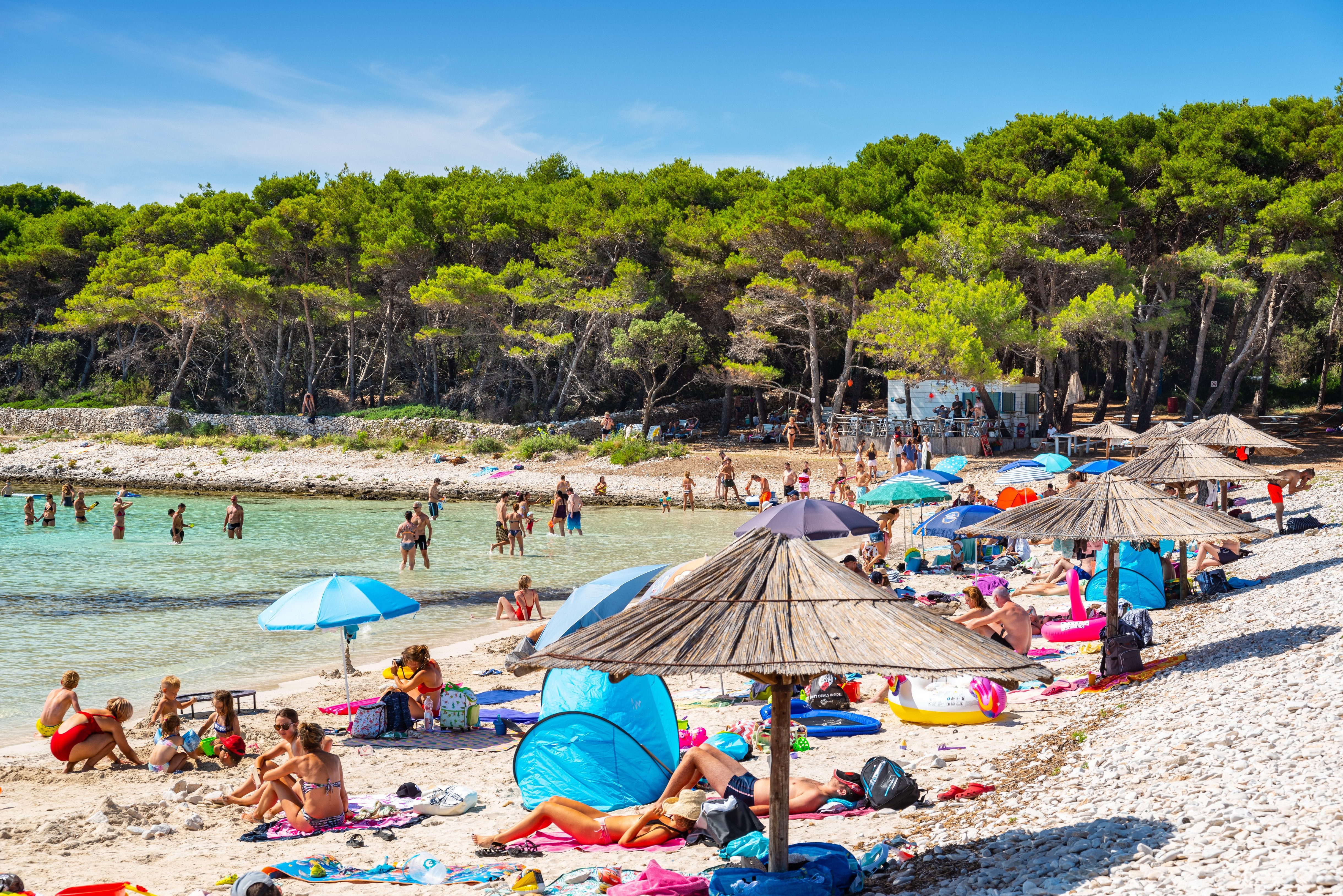 Sakarun beach, island Dugi otok, Croatia
