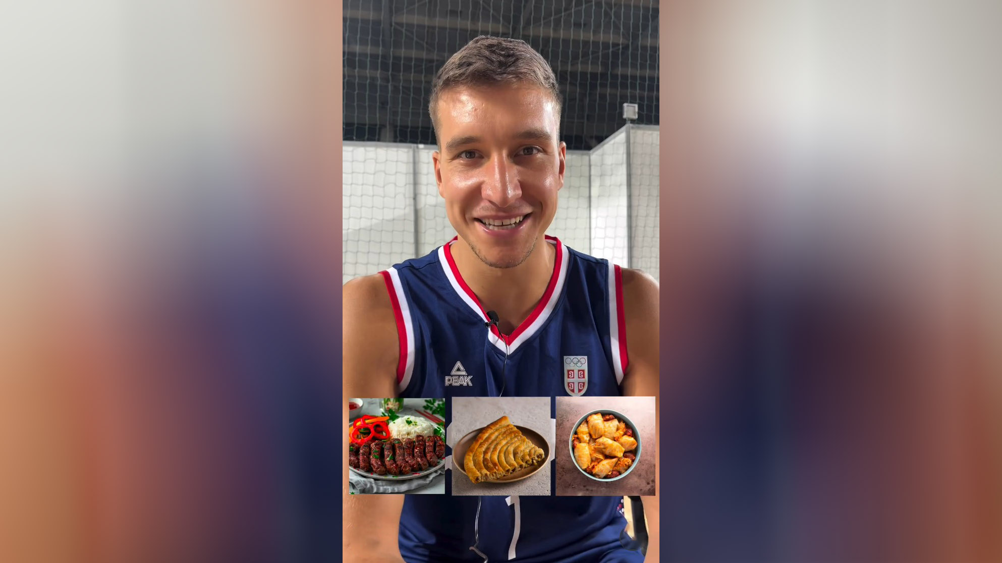 Bogdan Bogdanović, hrana Foto: Printscreen/Instagram/fiba