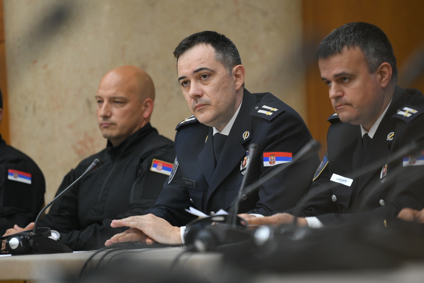 Beograd 11. maj 2023. Vanredna konferencija MUP-a Srbije povodom hapsenja Foto:Nemanja Jovanović/Nova.rs