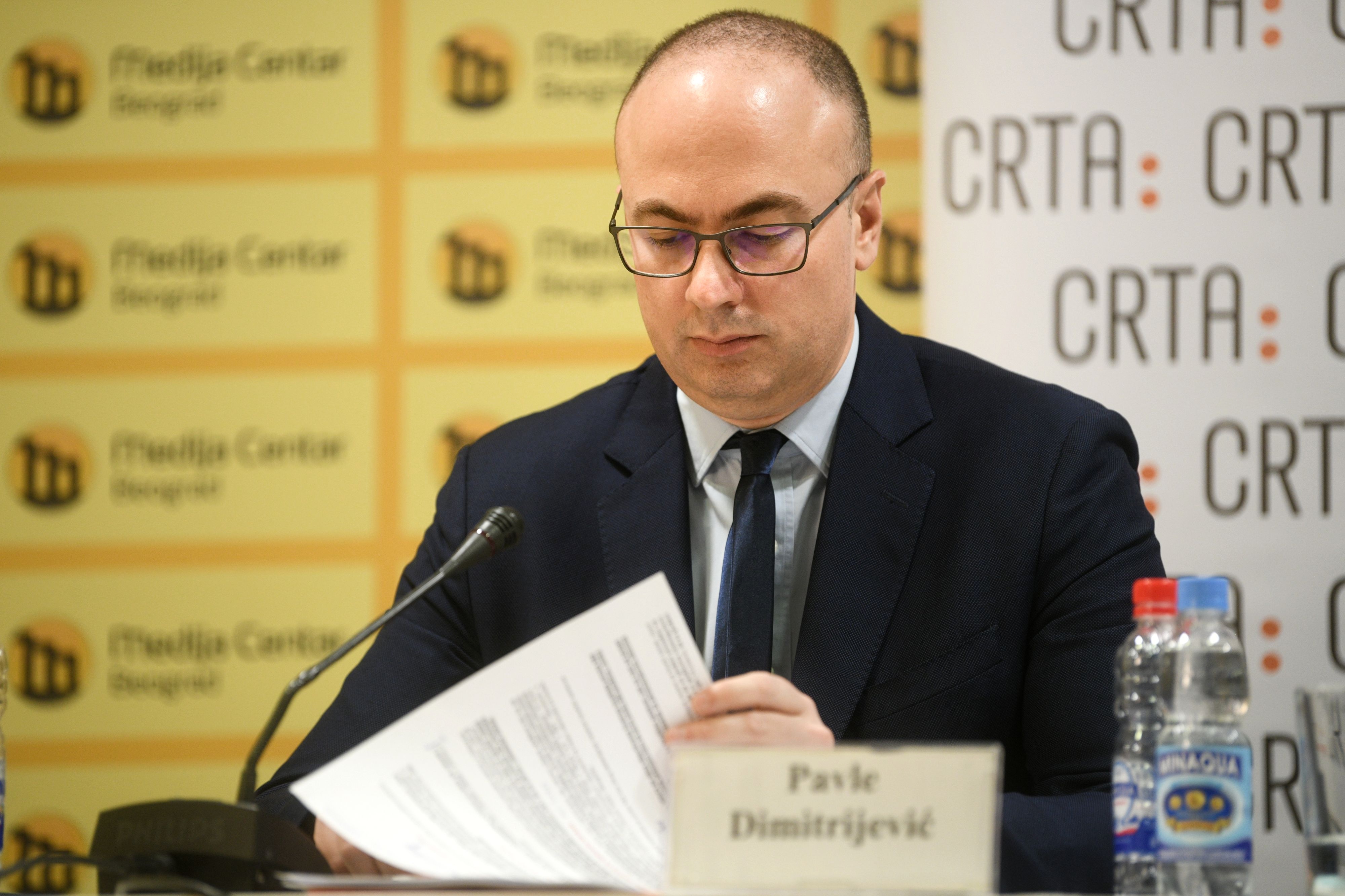 Beograd, 14.02.2024. Konferencija za medije, kzš, Medija centar, Crta, Posmatračka misija Crta, završni izveštaj Foto: Filip Krainčanić/Nova.rs