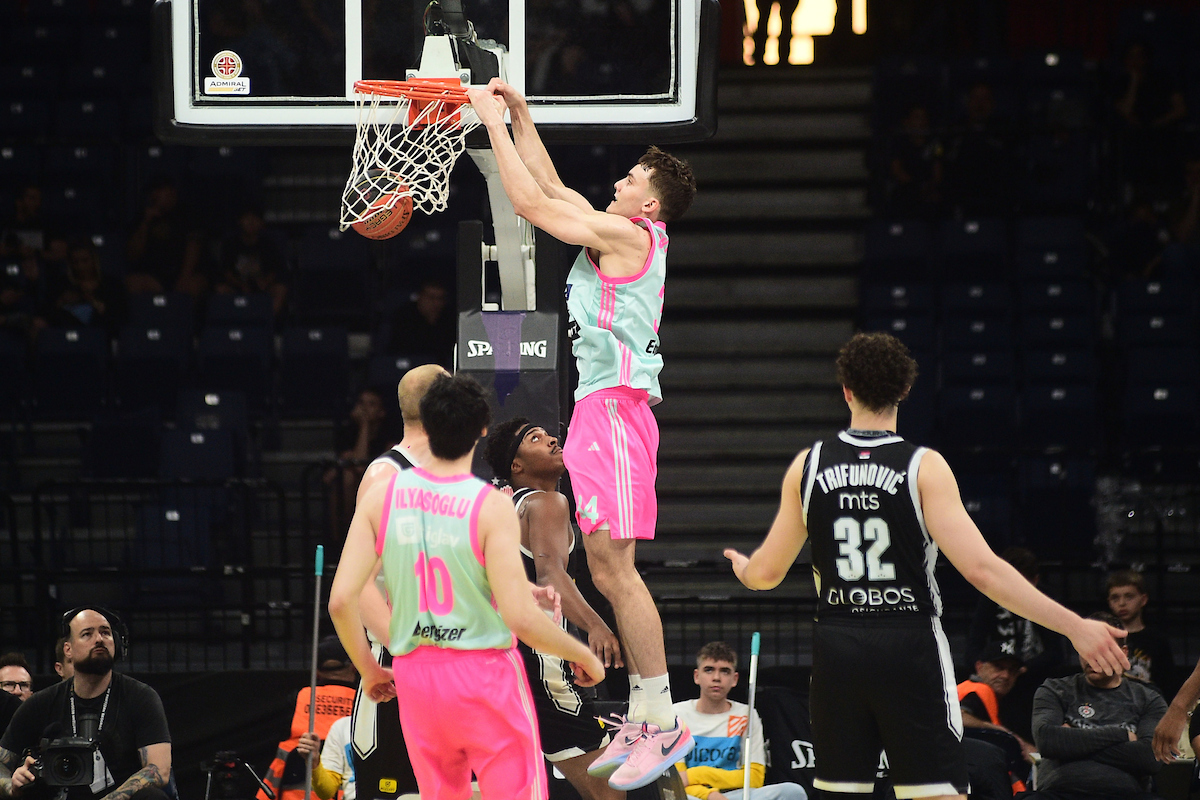 Kosarkaska Liga Srbije semifinals match between  Partizan and Mega MIS, played at Belgrade arena, 24.05.2024, Belgrade, Serbia.  (Photo by Dusan Milenkovic/Starsport.rs ©)