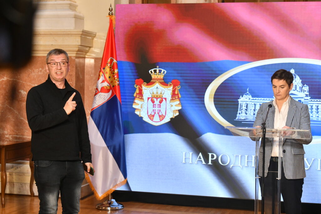 Beograd 17. april 2024. Konferencija predsednice Skupštine Srbije Ane Brnabić, Skupstina Srbije Foto:Vesna Lalić/Nova.rs