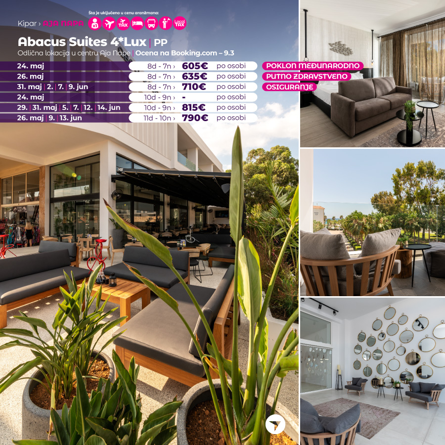 PR, Putovanja, Wayout, Leto 2024, Letovanje, Kipar, Hoteli Kipar