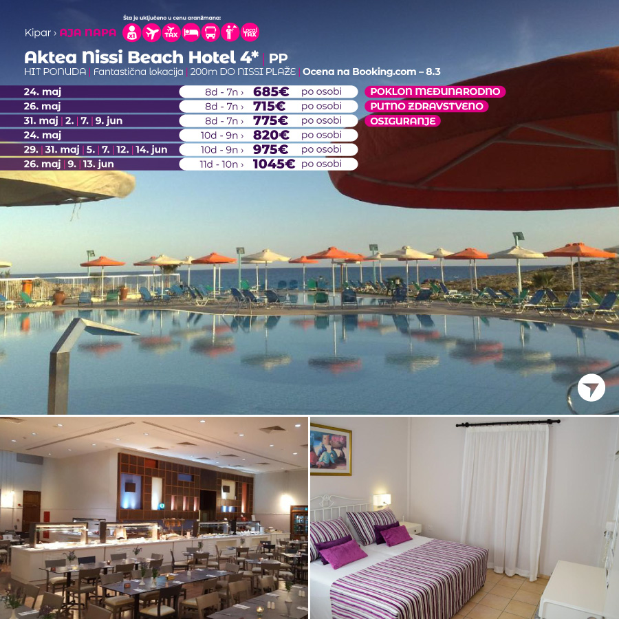 PR, Putovanja, Wayout, Leto 2024, Letovanje, Kipar, Hoteli Kipar