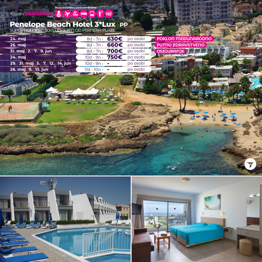 PR, Putovanja, Wayout, Leto 2024, Letovanje, Kipar, Hoteli Kipar