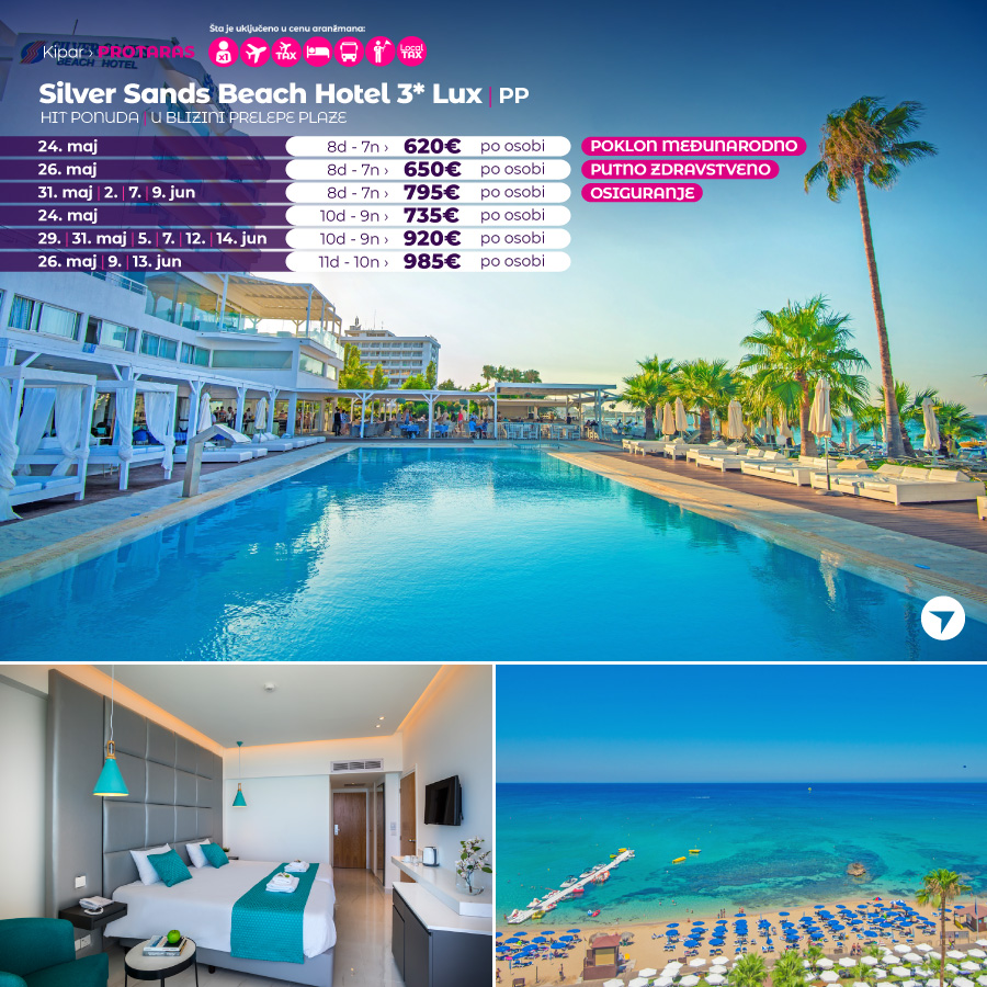 PR, Putovanja, Wayout, Leto 2024, Letovanje, Kipar, Hoteli Kipar