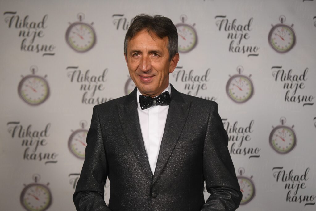 Beograd 28. oktobar 2022. Sasa Zika Jaksic snimanje emiisije NIkad nije kasno Foto:Filip Krainčanić/Nova.rs