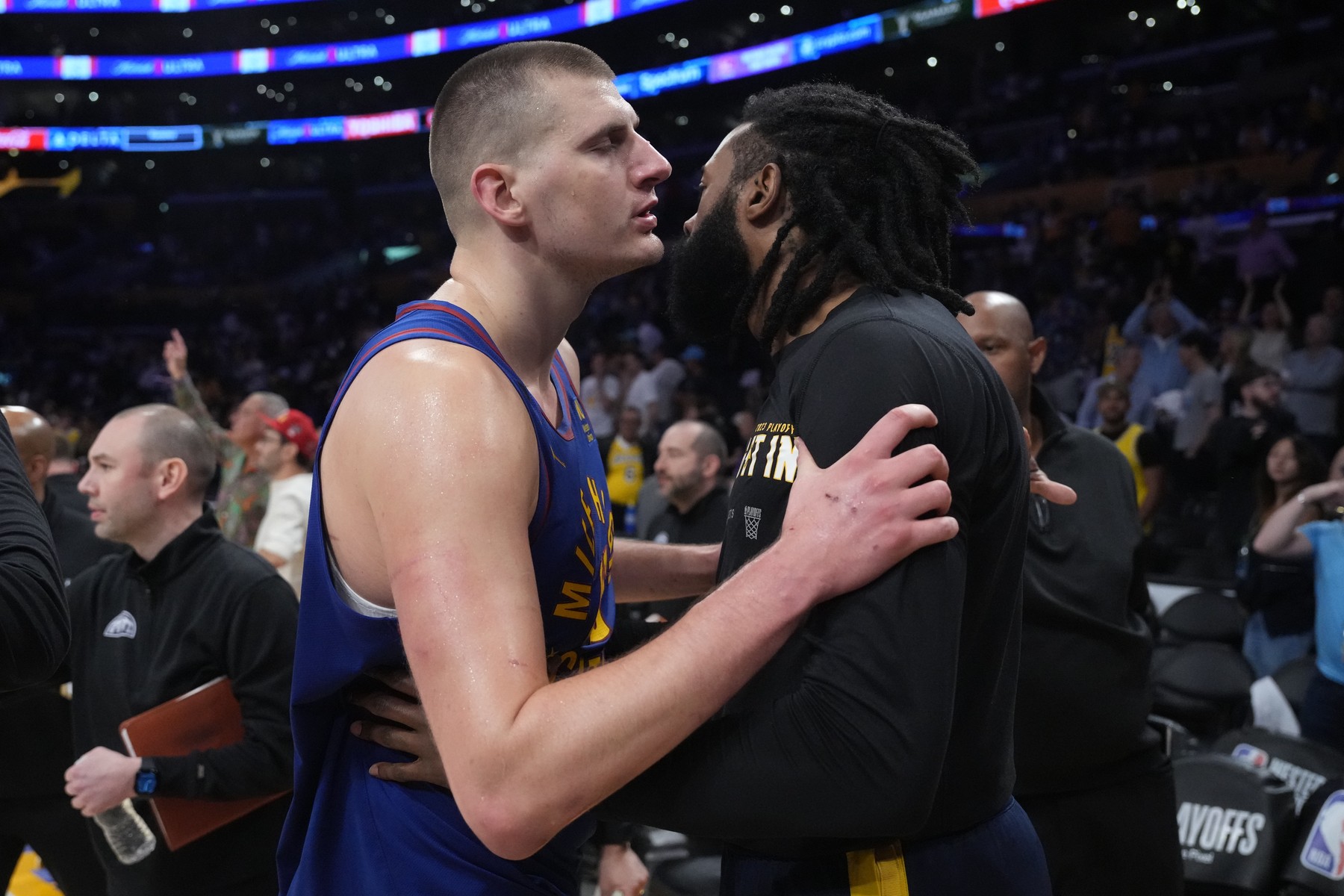 NBA: Playoffs-Denver Nuggets at Los Angeles Lakers