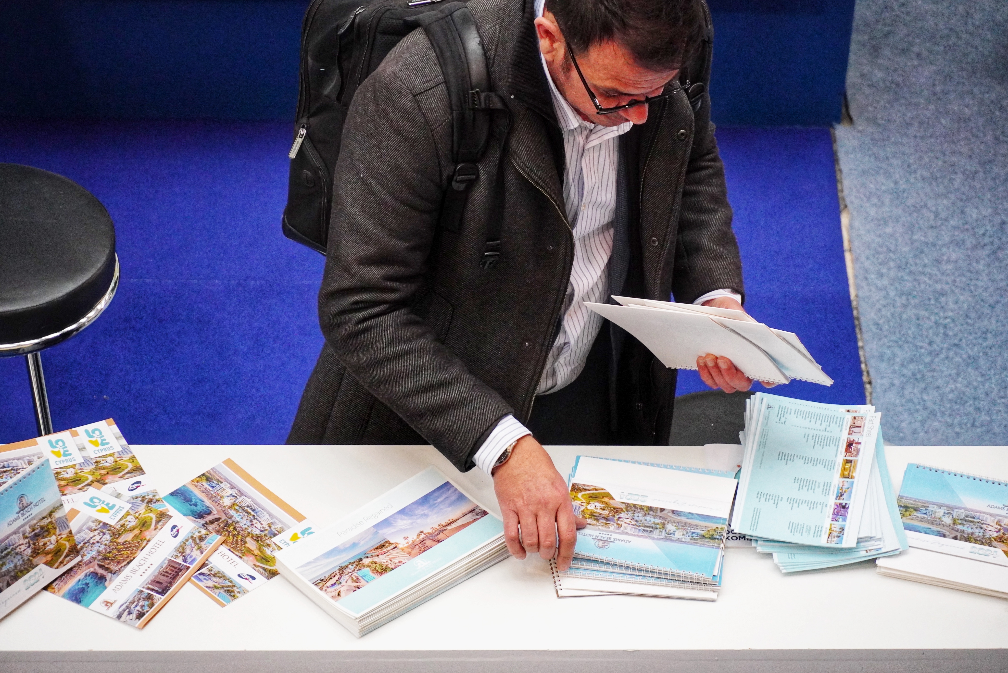 Beograd, 22. februara 2024 - Medunarodni sajam turizma u Beogradu koji su u sredu svecano otvorili predsednik Srbije Aleksandar Vucic i grcka ministarka turizma Olga Kefalogiani, od jutros je otvoren za posetioce. FOTO TANJUG/ VLADIMIR PORCIC/ bs
