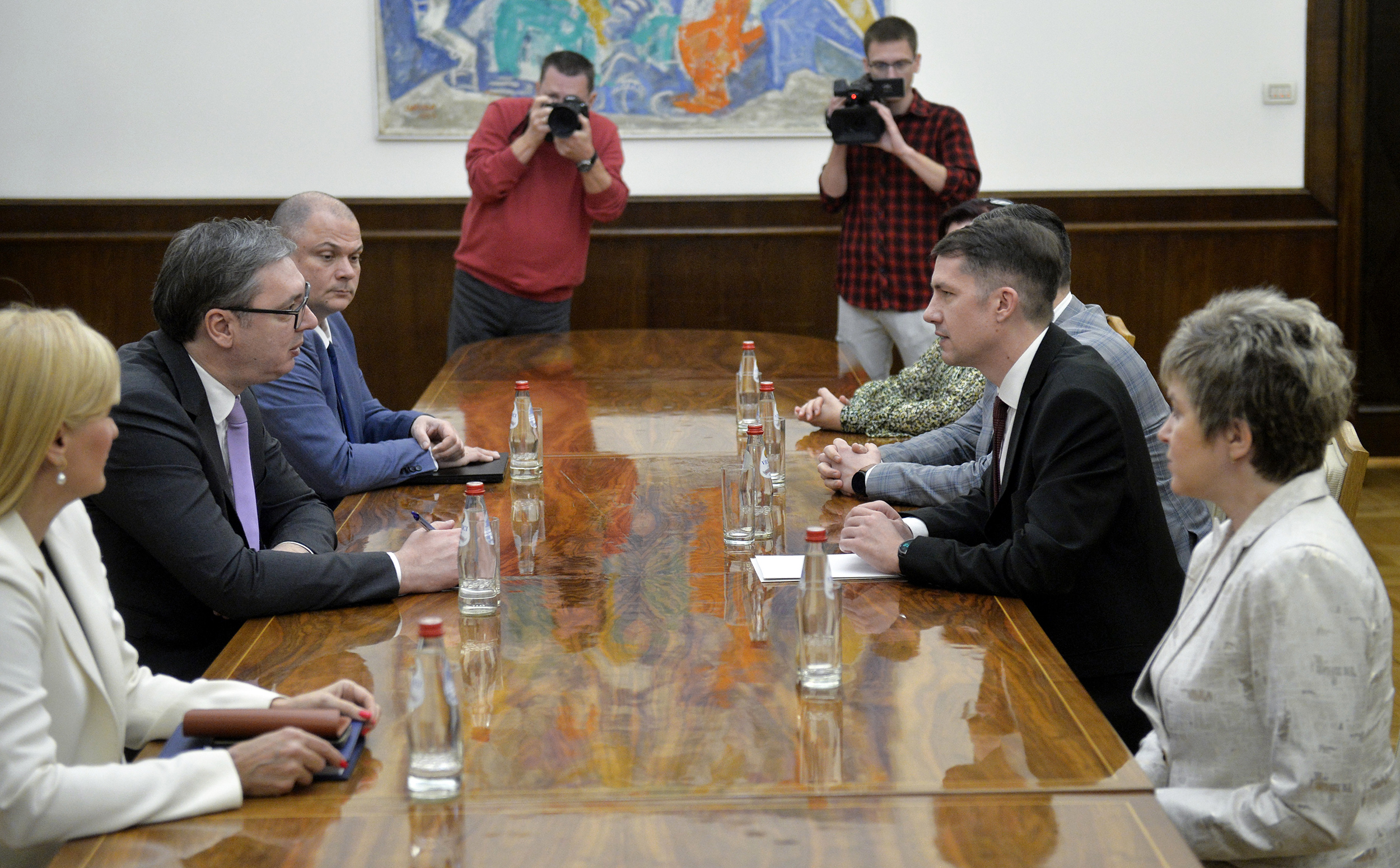 ALEKSANDAR VUČIĆ, PASTOR BALINT, ELVIRA KOVAČ