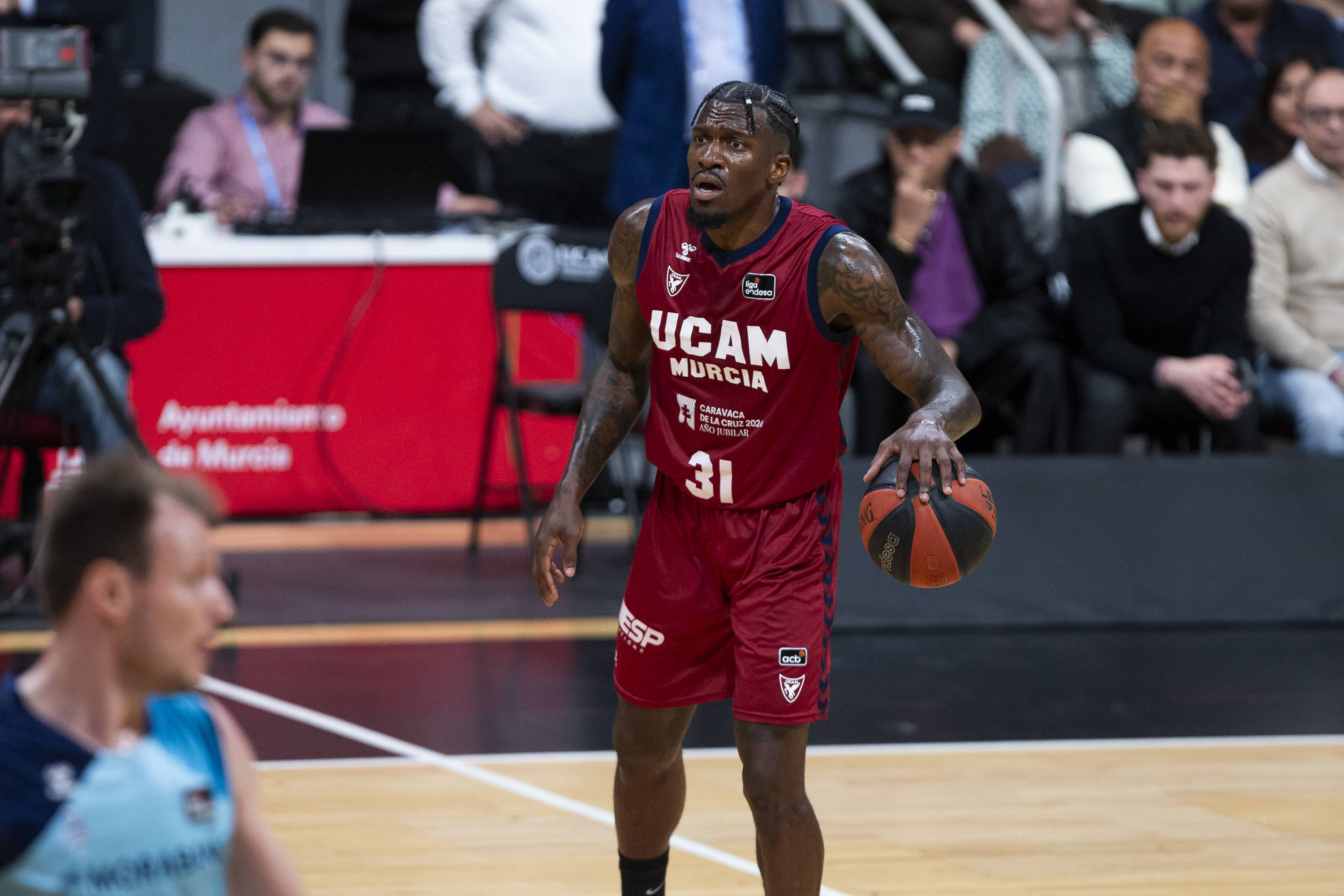UCAM Murcia CB vs MORABANC ANDORRA Endesa League ACB Sports Palace of Murcia DYLAN ENNIS SERBIAN ESCORT PLAYER FROM UCAM