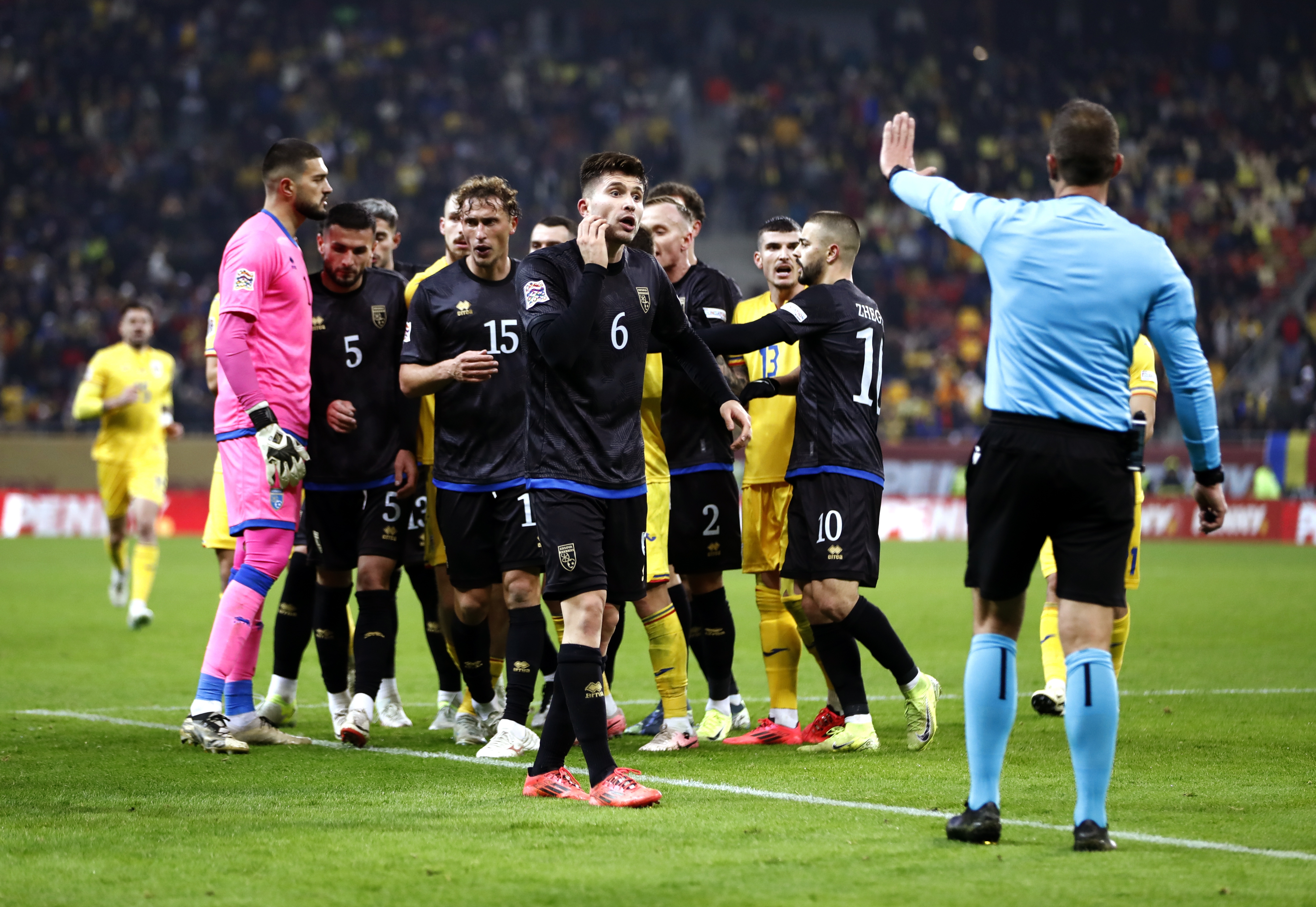 UEFA Nations League - Romania vs Kosovo