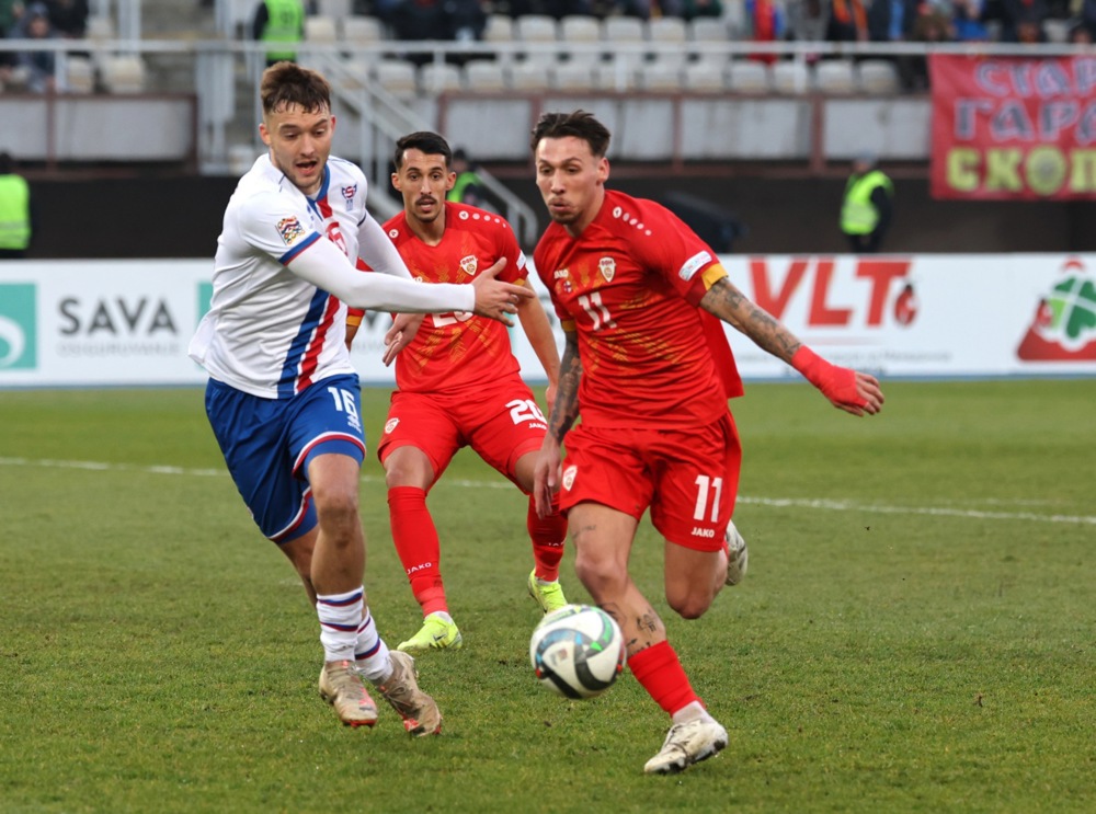 UEFA Nations League - North Macedonia vs Faroe Islands