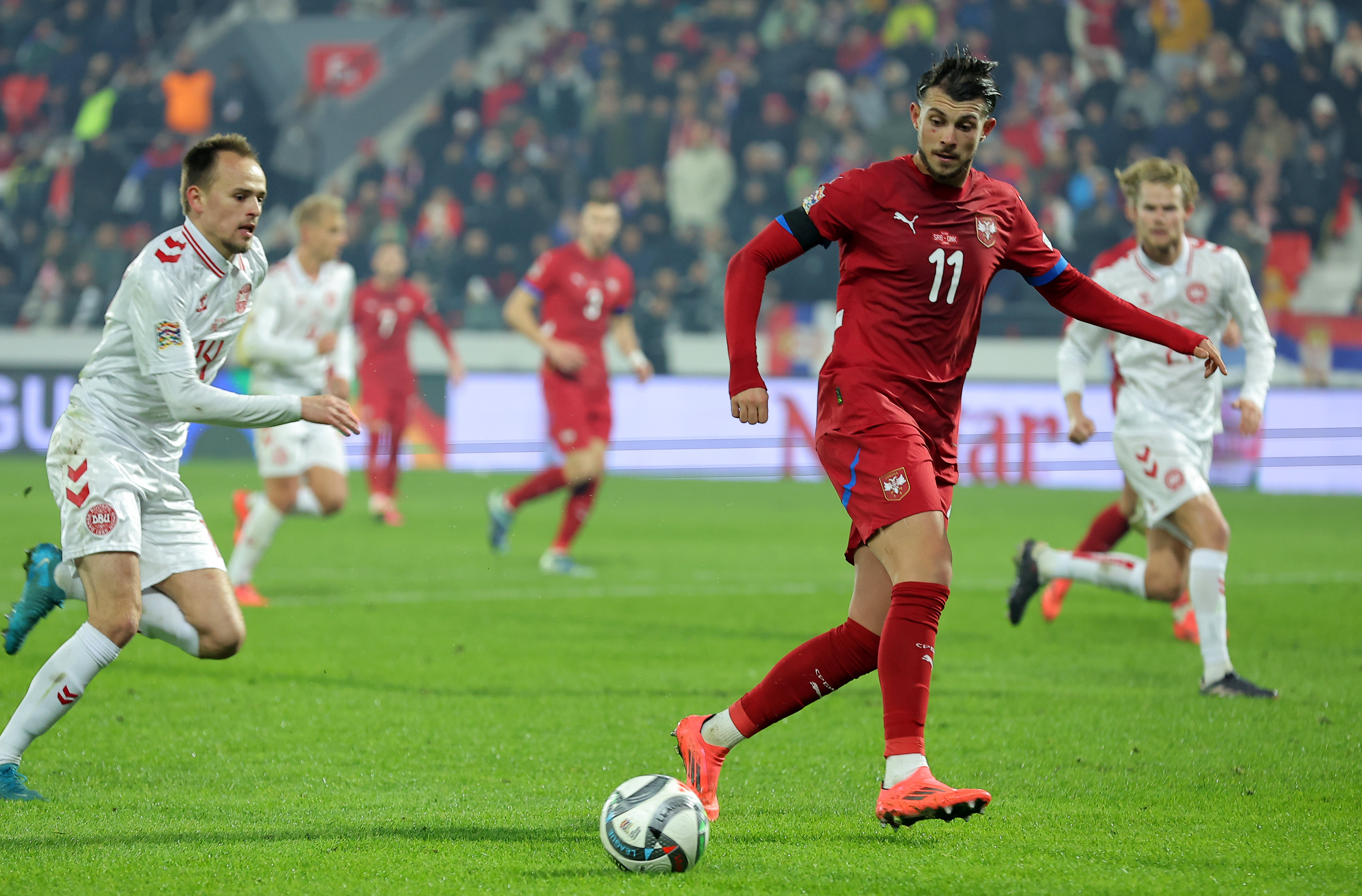 Serbia v Denmark, UEFA Nations League, League A - Group A4