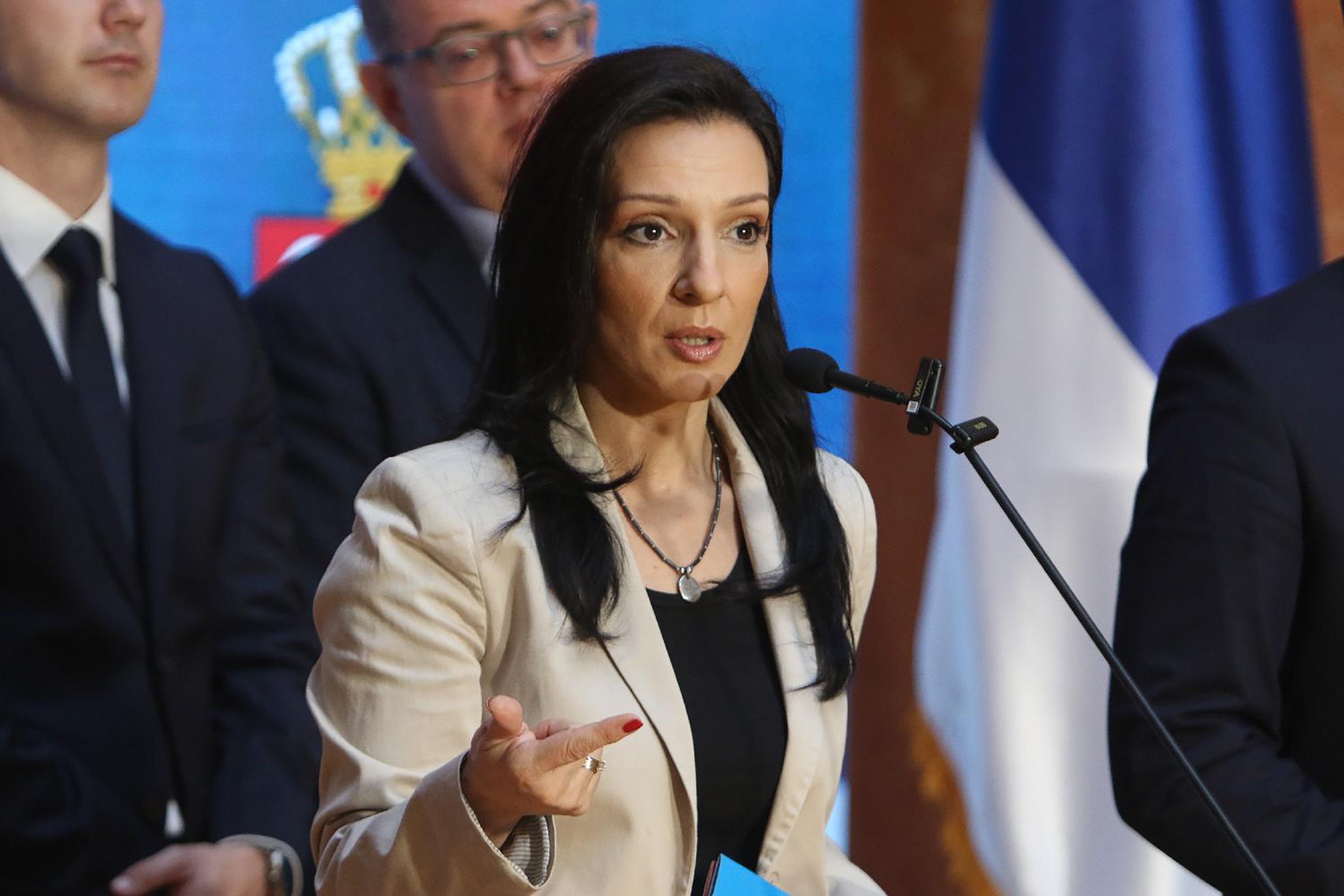 Mesto:  Beograd
Datum: Wed Feb 28 13:18:06 CET 2024
Dogadjaj: POLITIKA - Konferencija za novinare Srbija protiv nasilja, u Skupštini Srbije
Fotoreporter: Milica Vučković
Ličnosti: Marinika Tepić
Izvor: FoNet