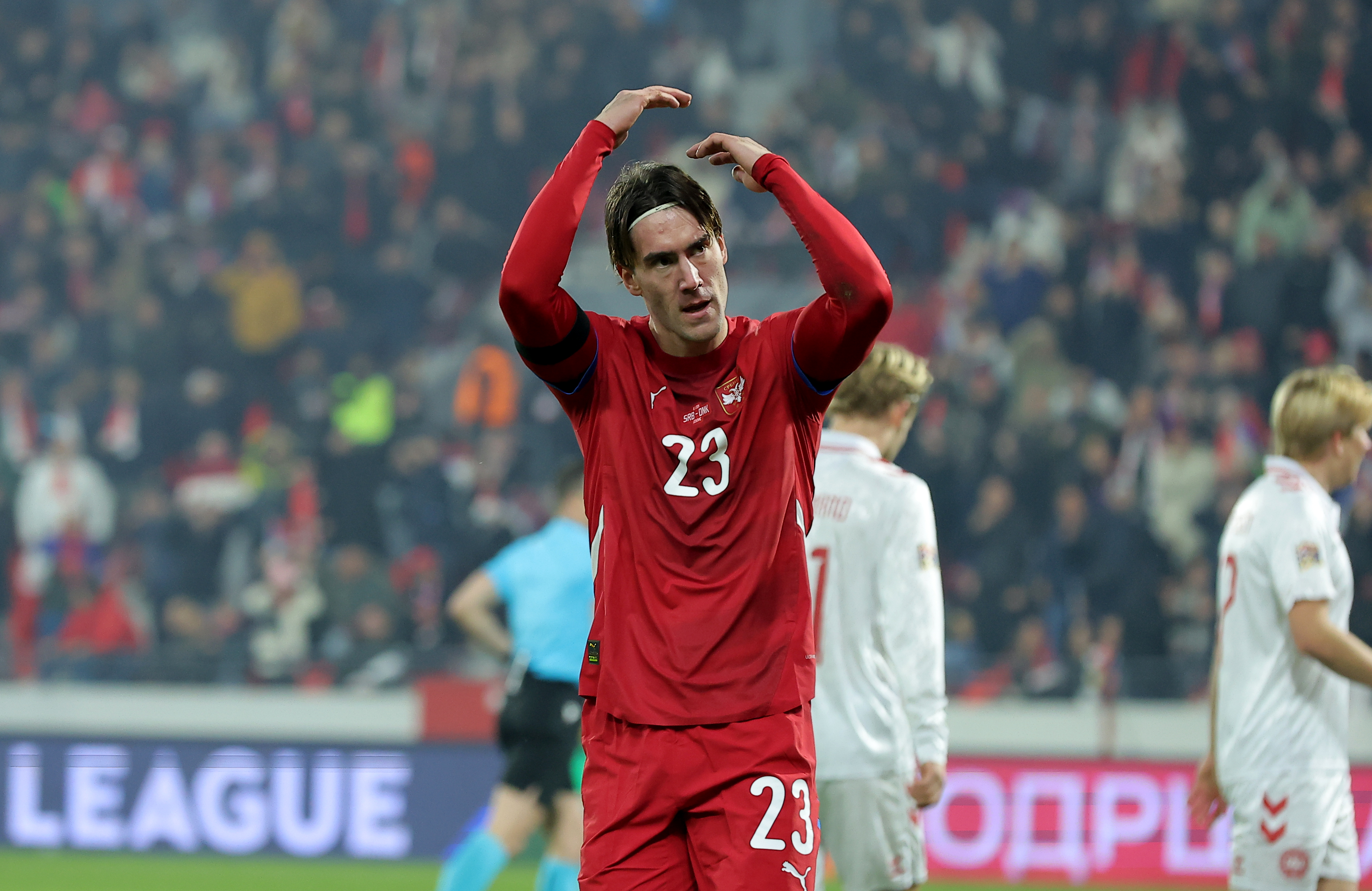 Serbia v Denmark, UEFA Nations League, League A - Group A4