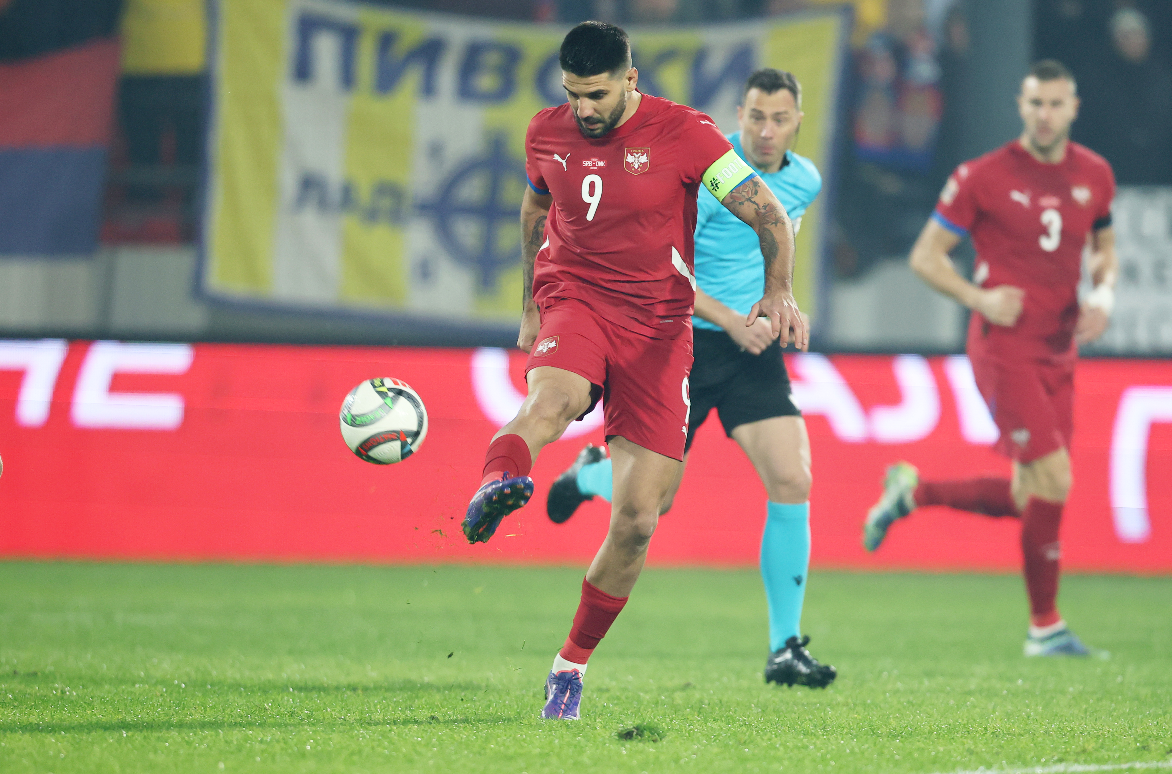 Serbia v Denmark, UEFA Nations League, League A - Group A4