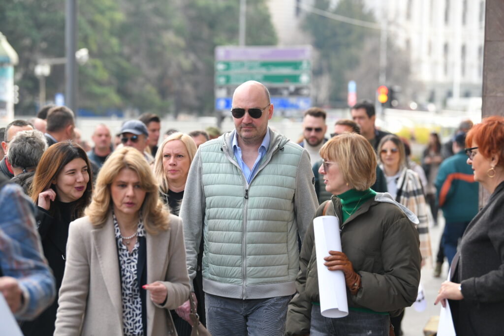 beograd 03.03.2024  Skupština grada Beograda sednica dolazak