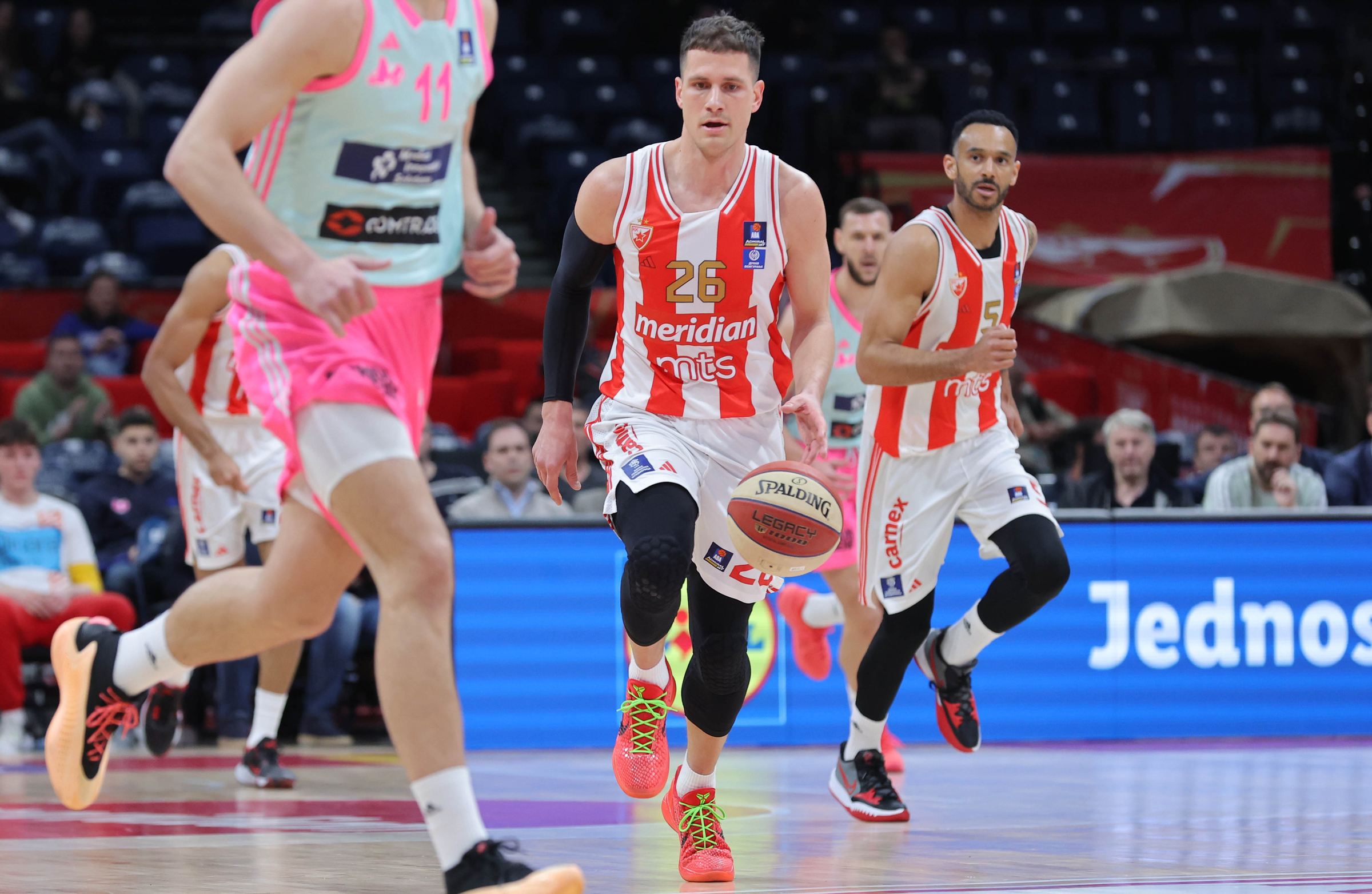 Crvena Zvezda v Mega, ABA Liga  Mart 25, 2024.
foto: Pedja Milosavljevic/STARSPORT