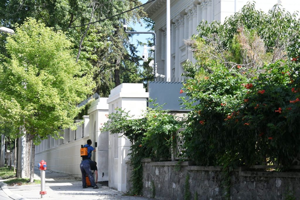 Beograd 27.08.2020. Drugi dan. Vila, kuća u kojoj je živela Jovanka Broz, renoviranje, renovirana, Dedinje Foto: Vesna Lalić/Nova.rs