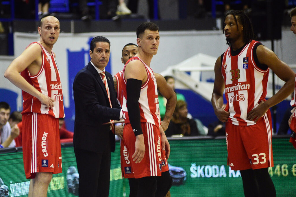 2nd ABA league semifinal match between Mega and Crvena Zvezda, played at Ranko Zeravica hall, 07.05.2024, Belgrade, Serbia. (Photo by Dusan Milenkovic/Starsport.rs ©)