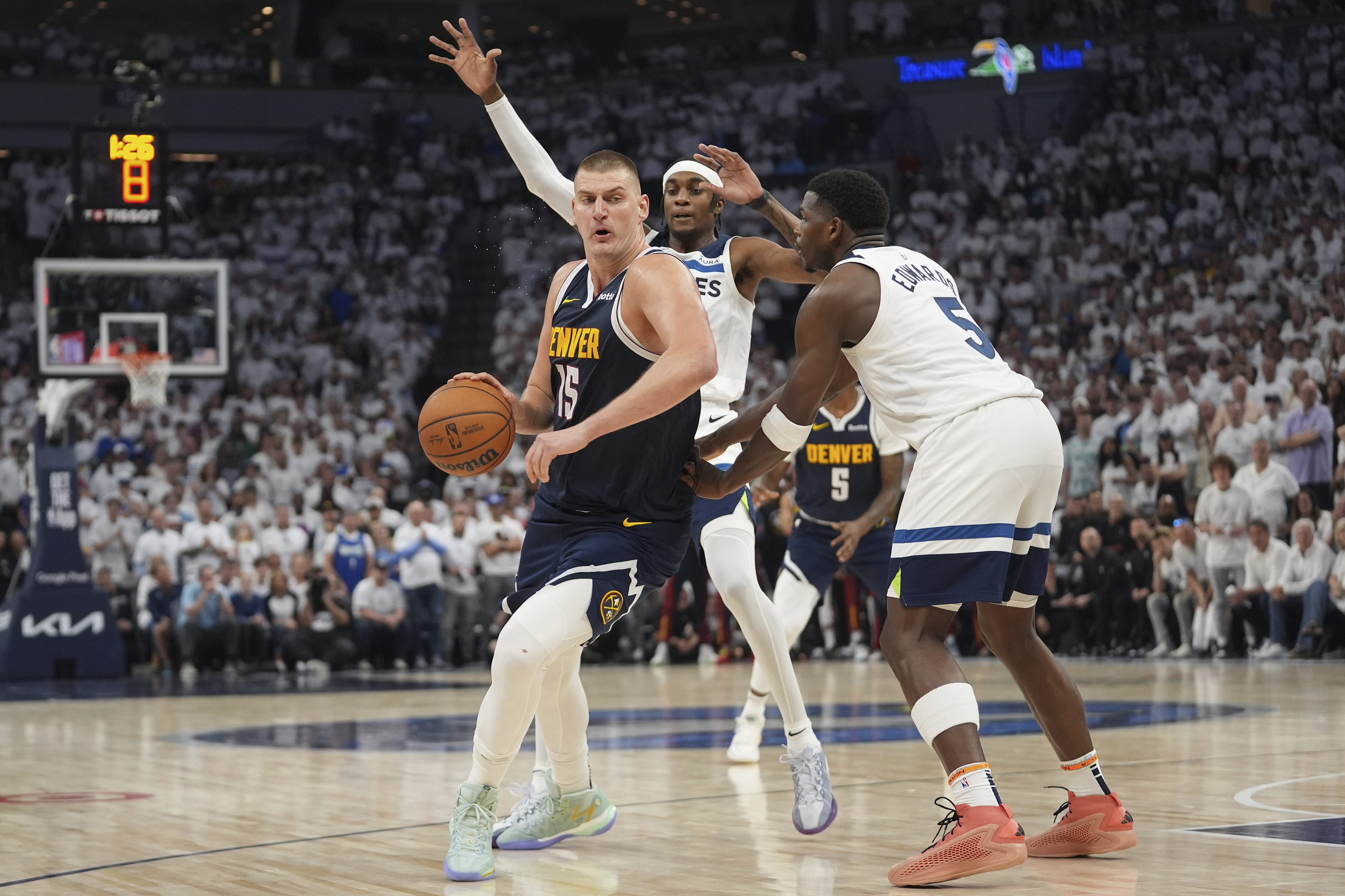 Nuggets Timberwolves Basketball