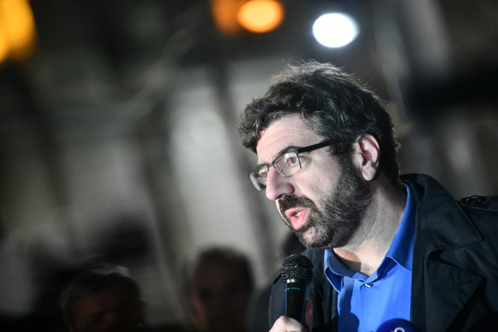 Beograd 29. decambar 2023. Dvanaesti (12) po redu protest ispred RIK-a zbog izborne kradje Foto:Vesna Lalić/Nova.rs