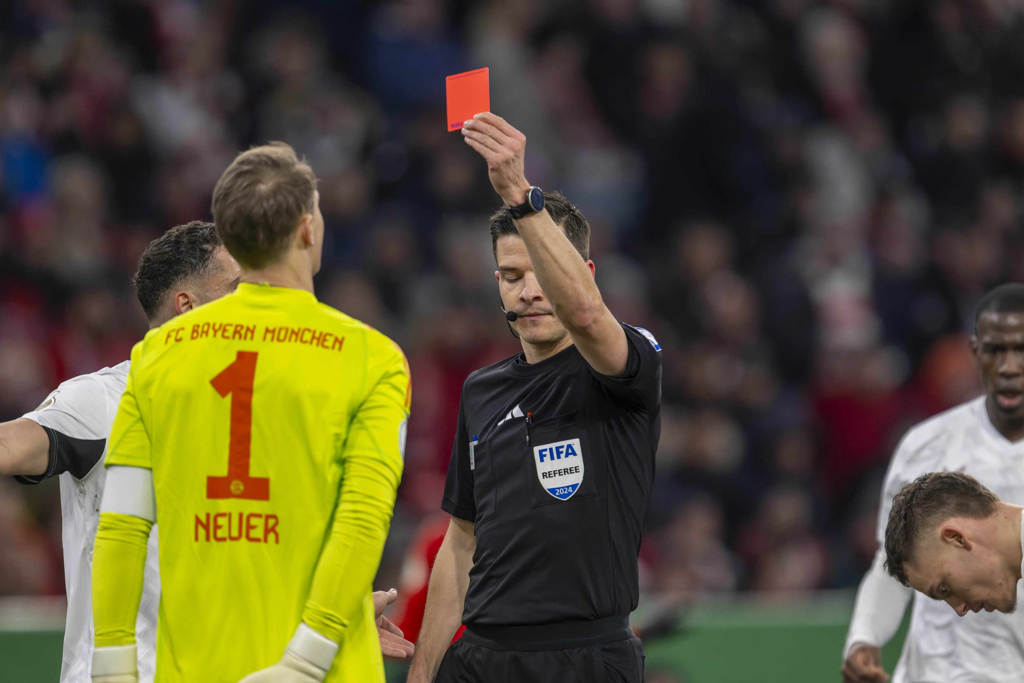 03.12.2024,  Fussball DFB Pokal:  FC Bayern - Leverkusen