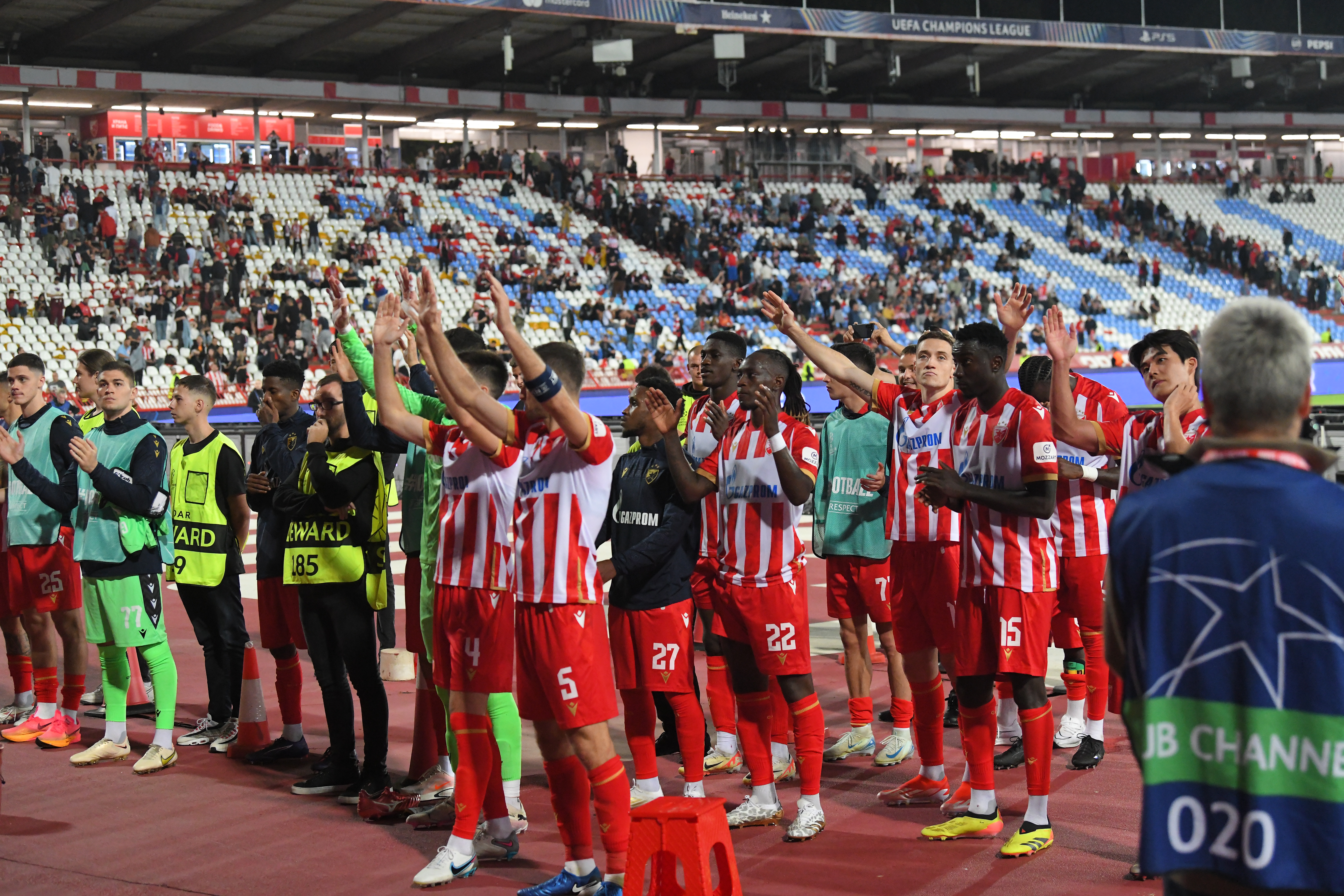 Beograd, 19.09.2024. Stadion Rajko Mitić, Fudbal, utakmica Crvena zvezda-Benfica, Benfika Foto: Amir Hamzagić/Nova.rs