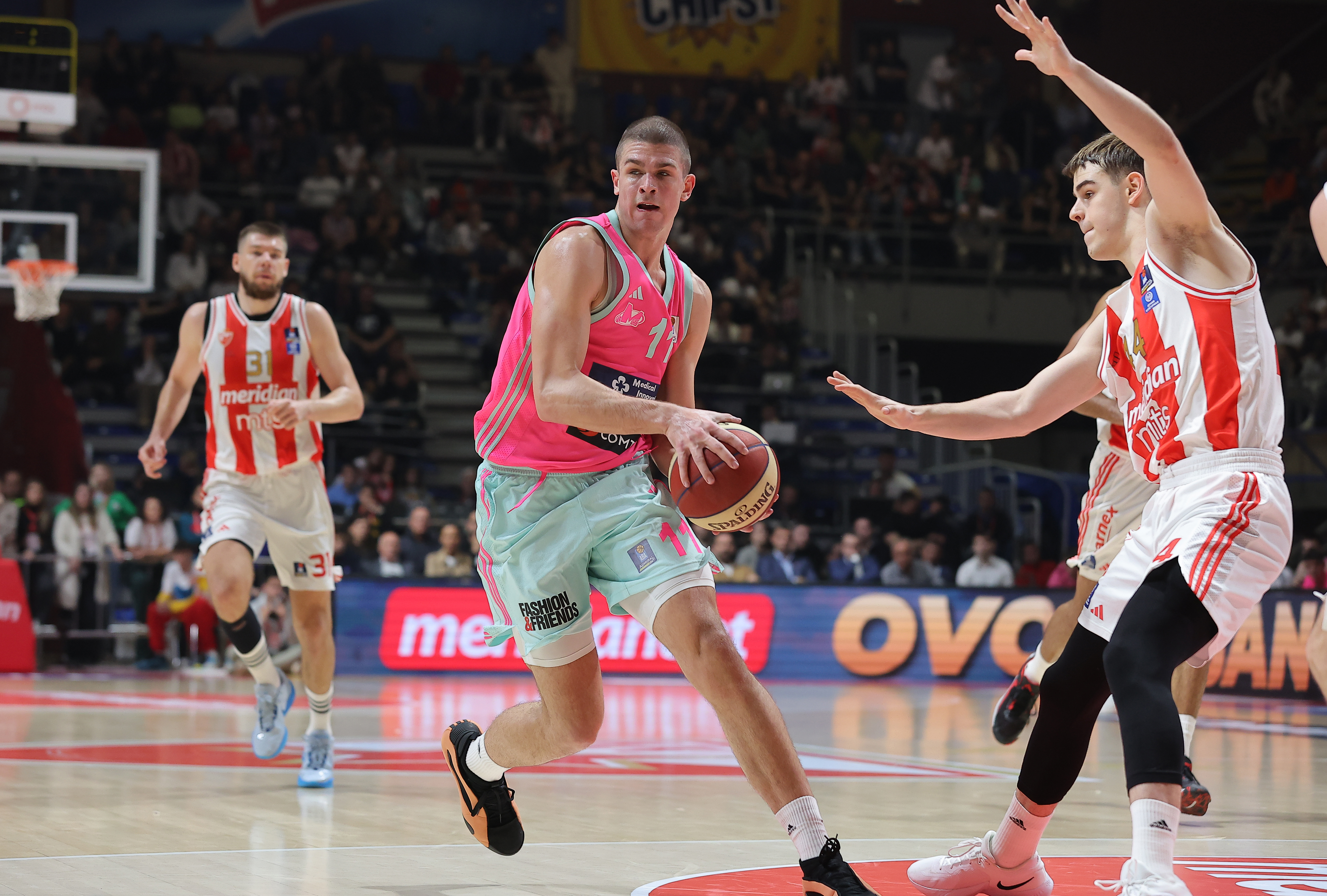 Nikola Djurisic Crvena Zvezda v Mega, ABA Liga Play off polufinale prva utakmica 3.5.2024. photo: Pedja Milosavljevic/STARSPORT
