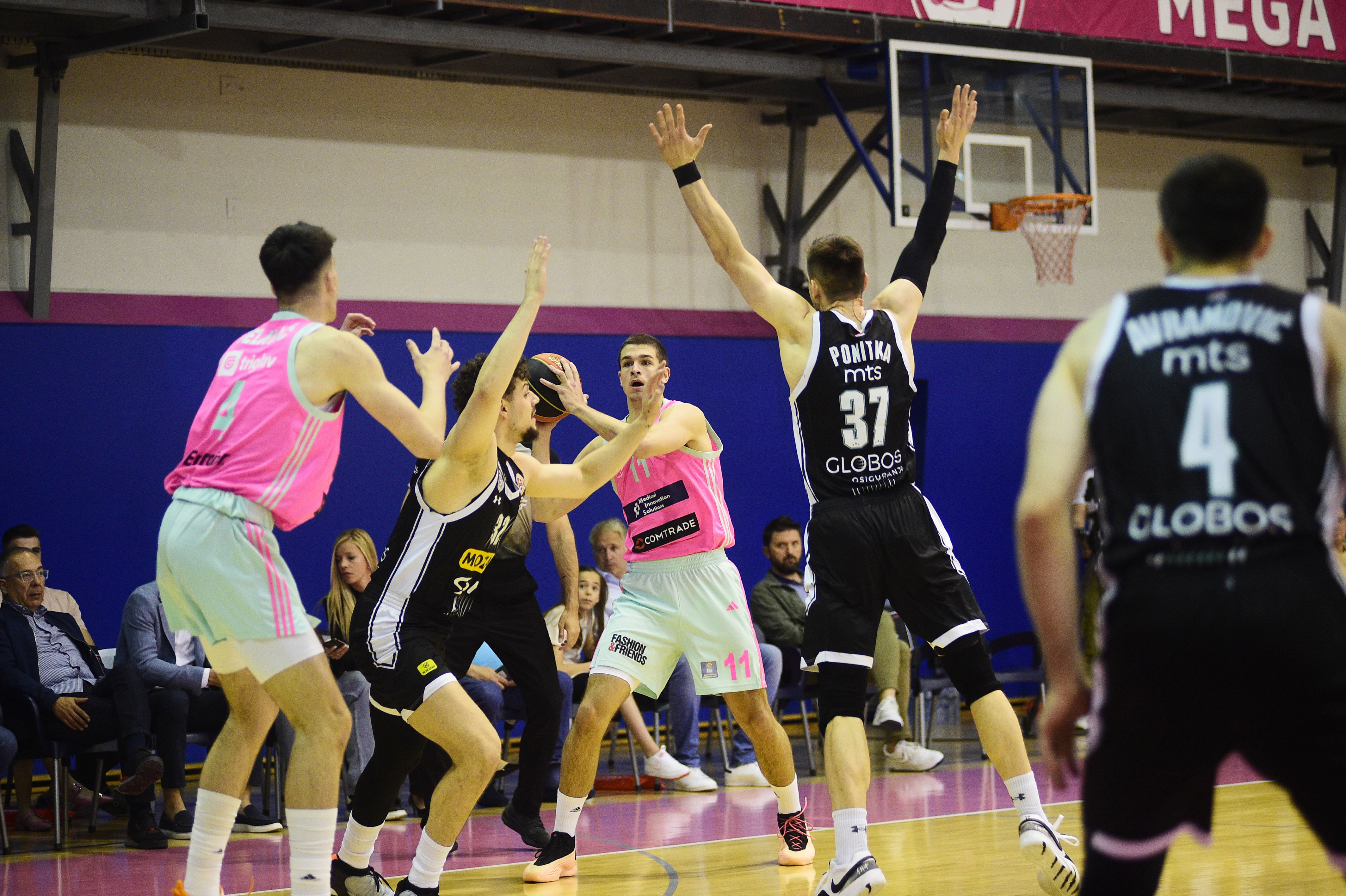 2nd Kosarkaska Liga Srbije semifinals match between Mega MIS and Partizan, played at Dejan Milojevic training center, 27.05.2024, Belgrade, Serbia.  (Photo by Dusan Milenkovic/Starsport.rs ©)