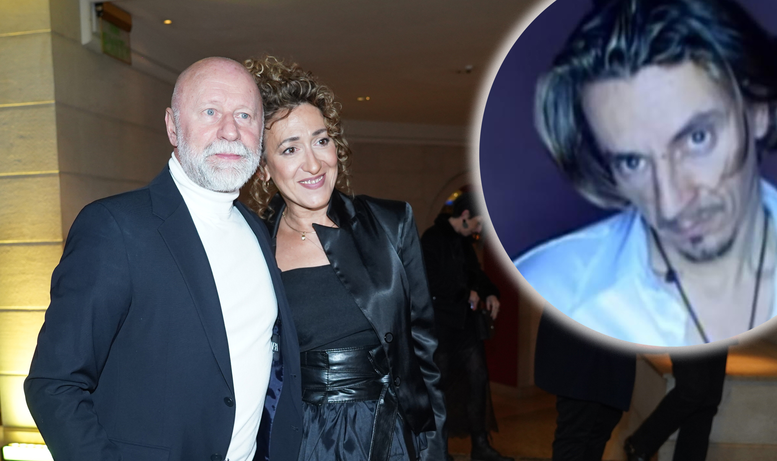 Jelena i Žika Zana i pored njih Radovan Jovićević kombo