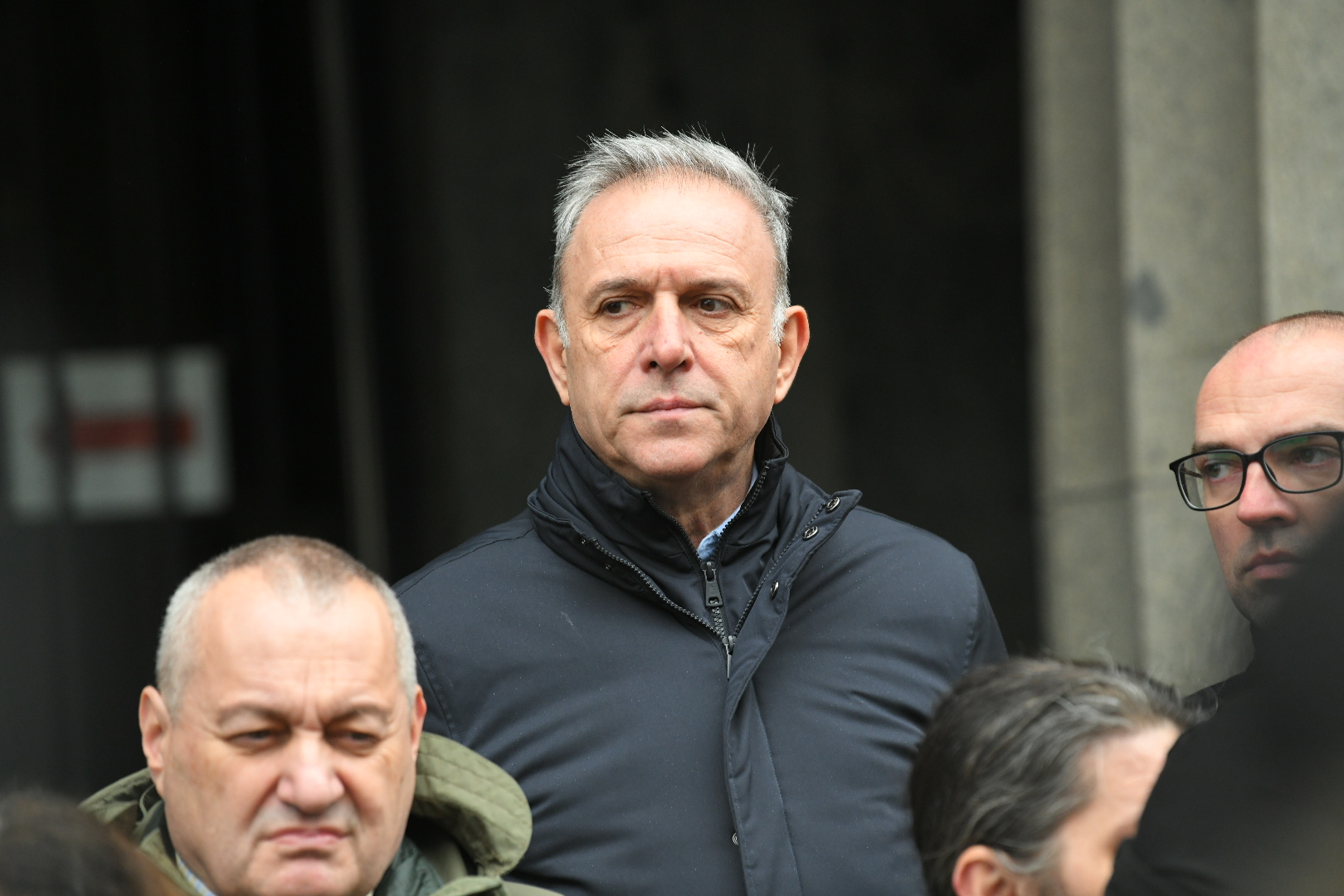Beograd, 19.01.2024. Ustavni sud, opozicija ispred Ustavnog suda povodom izborne krađe, Srbija protiv nasilja,zahtev u toku jučerašnjeg dana za poništavanje izbora u Beogradu u celini Foto: Amir Hamzagić/Nova.rs