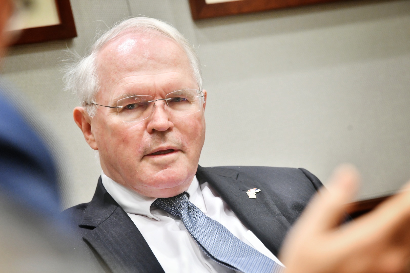 Beograd 12. januar 2024. Kristofer Hil (Christopher Hill) americki ambasador u Srbiji intervju  Foto:Vesna Lalić/Nova.rs