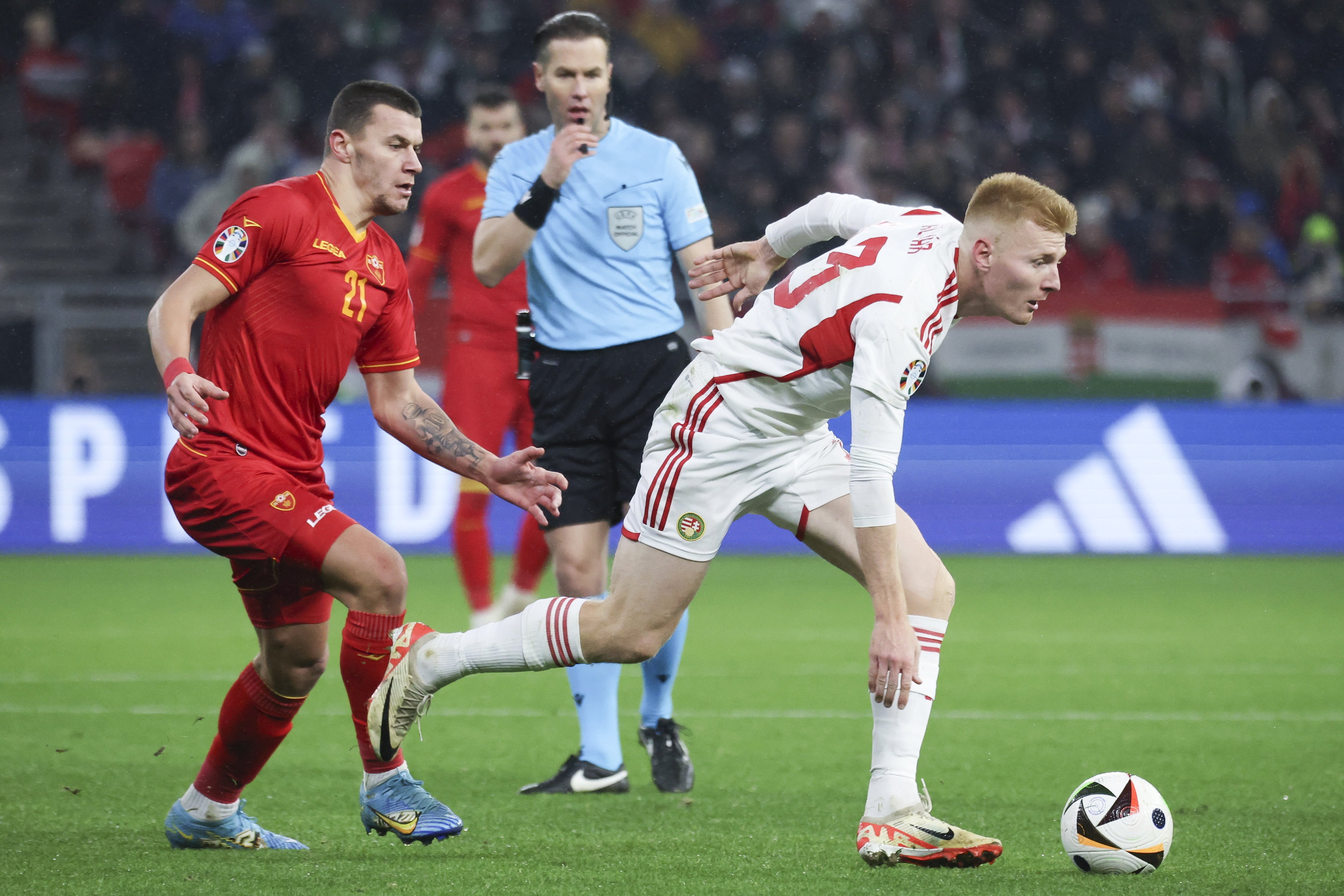 UEFA European Qualifiers - Hungary vs Montenegro