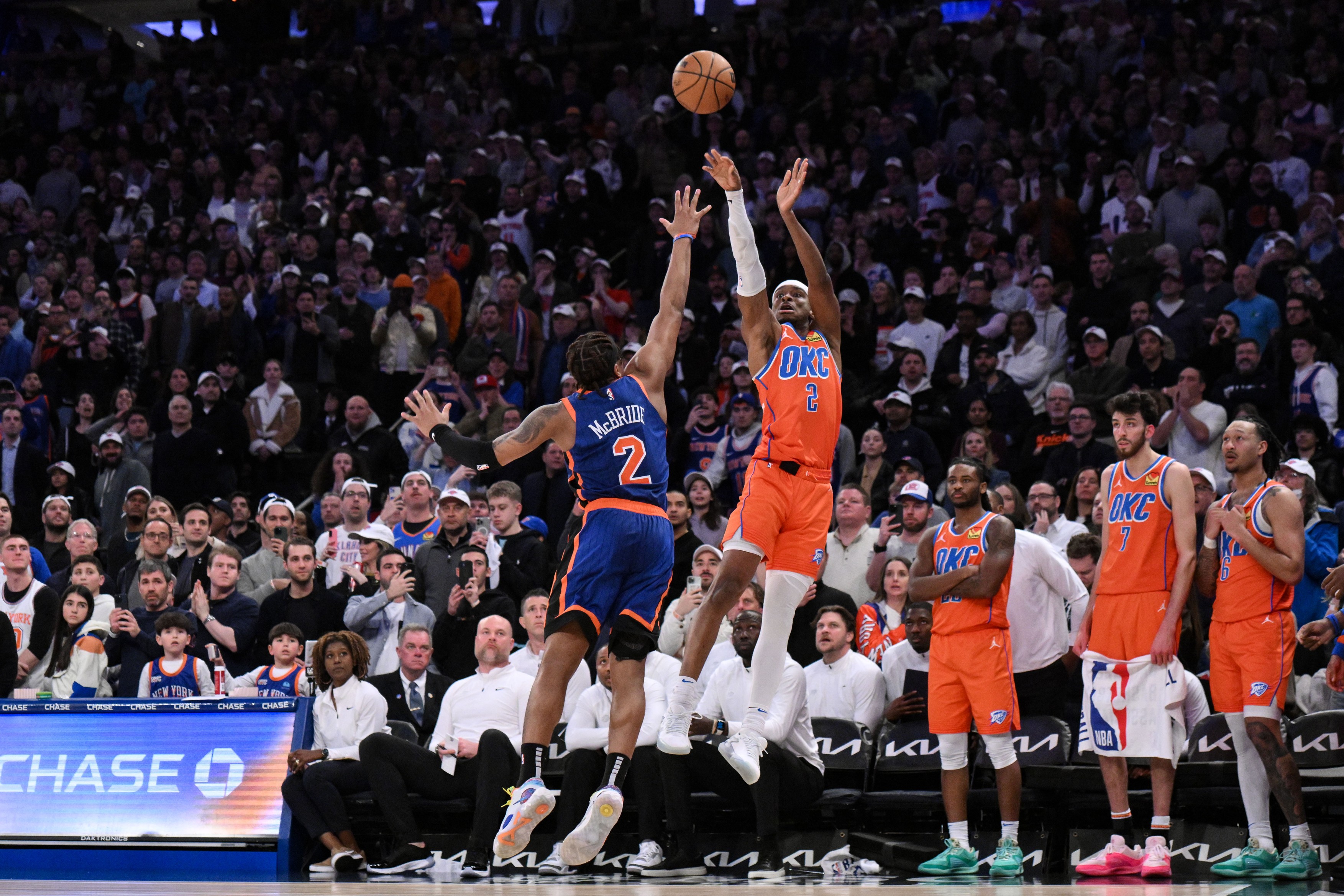 NBA: Oklahoma City Thunder at New York Knicks
