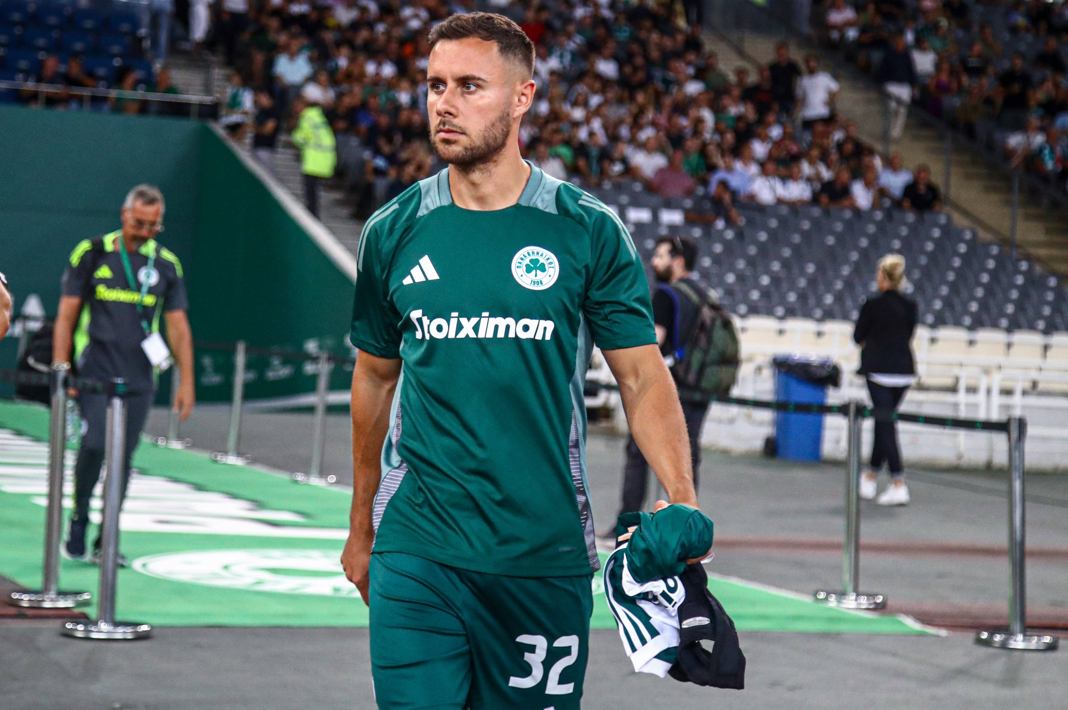 2024-08-08 Panathinaikos FC v AFC Ajax - Europa League Qualifier Third Round - 1st leg ATHENS, NETHERLANDS - AUGUST 8: G