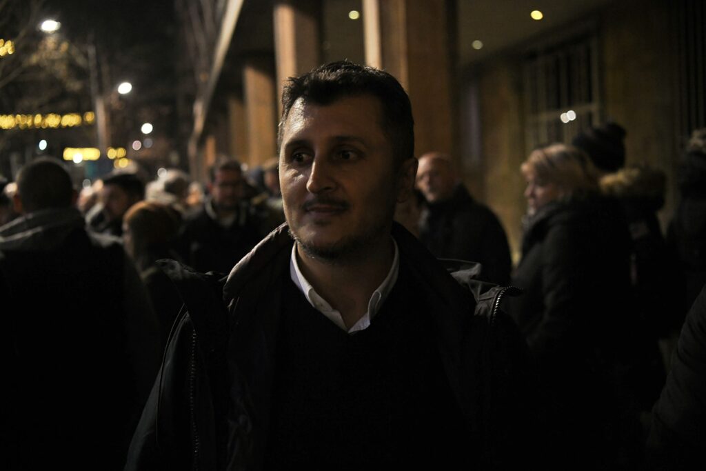 Beograd 21.12.2023. Protest građana ispred zgrade RIK-a, RIK, protest, građani, gradjani Foto: Goran Srdanov/Nova.rs